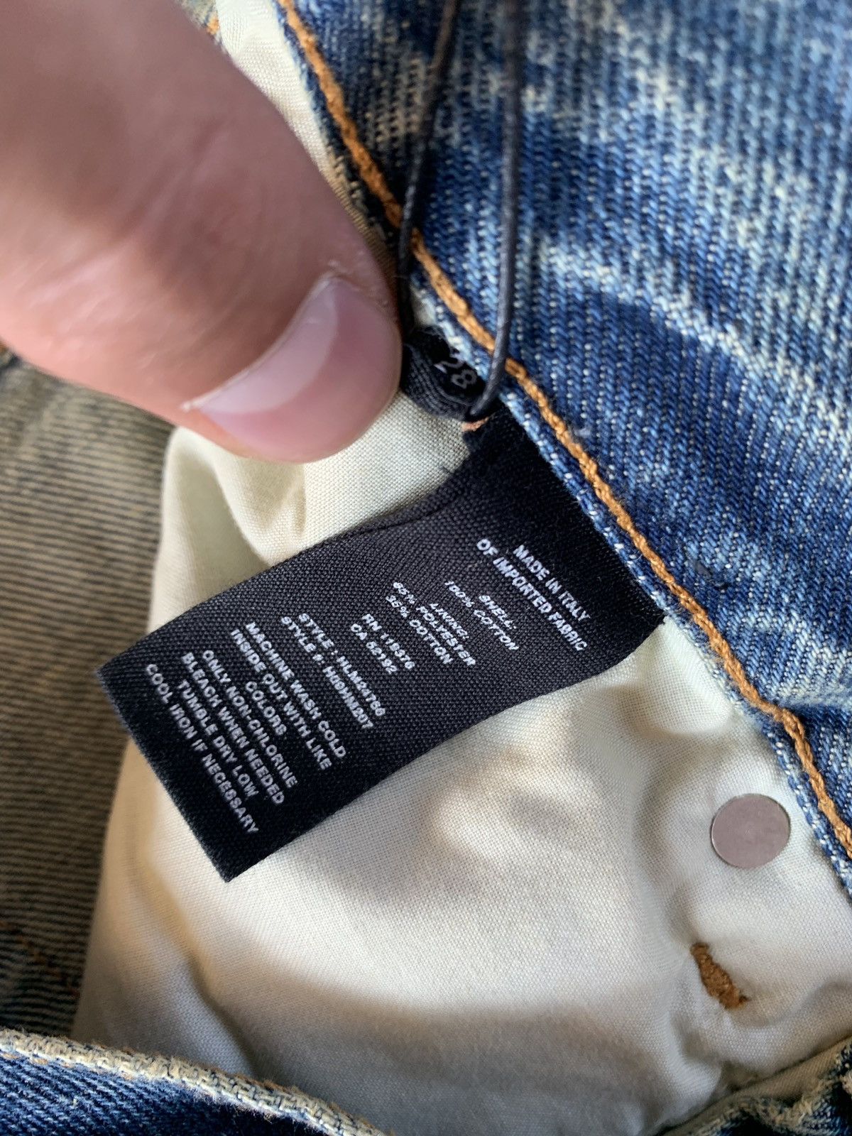 Helmut Lang 97 Denim In Tinted Wash Size US 28 / EU 44 - 13 Thumbnail