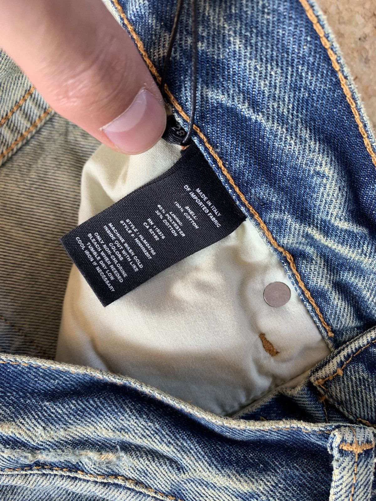 Helmut Lang 97 Denim In Tinted Wash Size US 28 / EU 44 - 12 Thumbnail