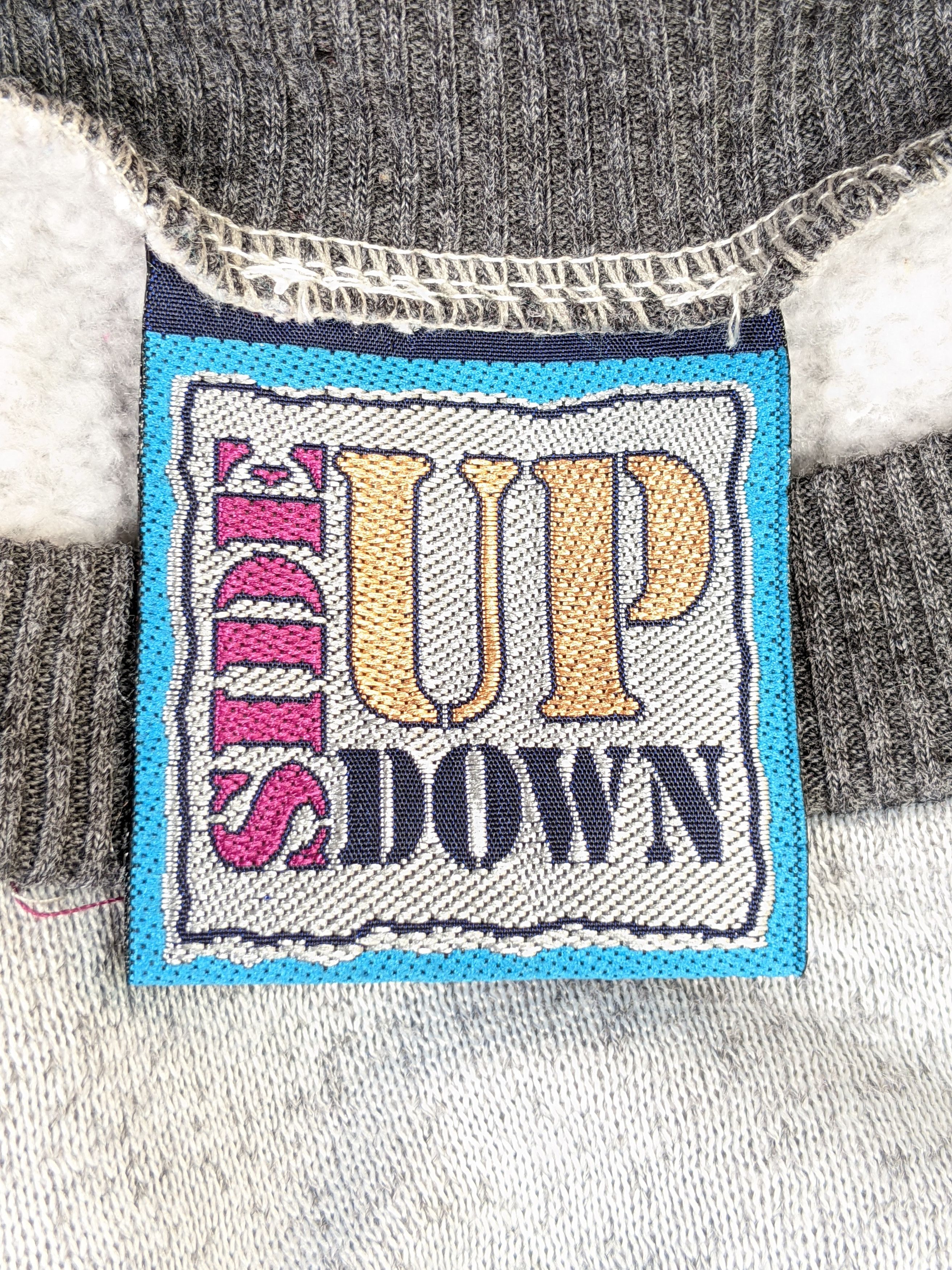Japanese Brand Vintage Up Side Down Three Tones Sweatshirt Size US M / EU 48-50 / 2 - 4 Thumbnail