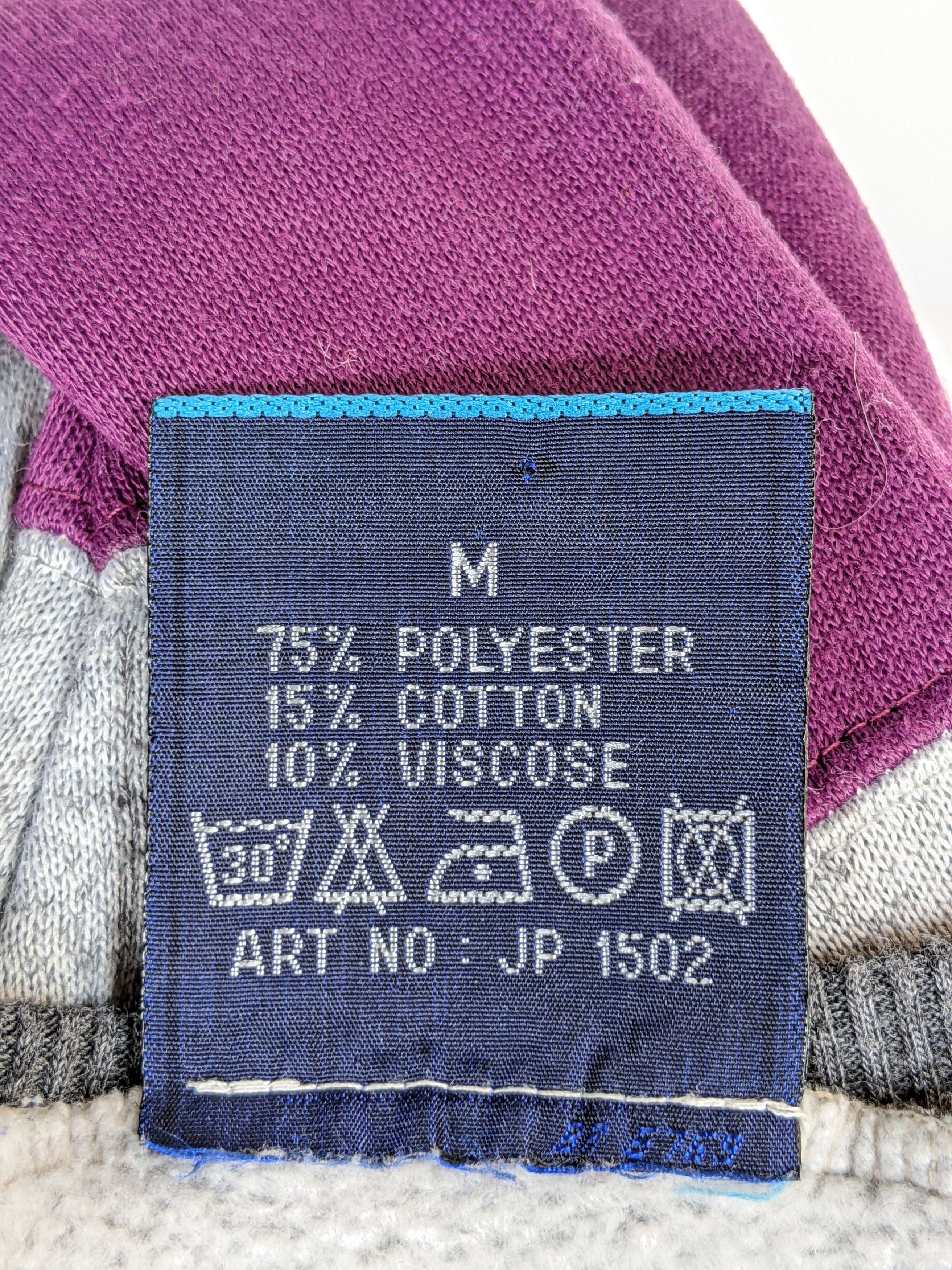 Japanese Brand Vintage Up Side Down Three Tones Sweatshirt Size US M / EU 48-50 / 2 - 5 Thumbnail