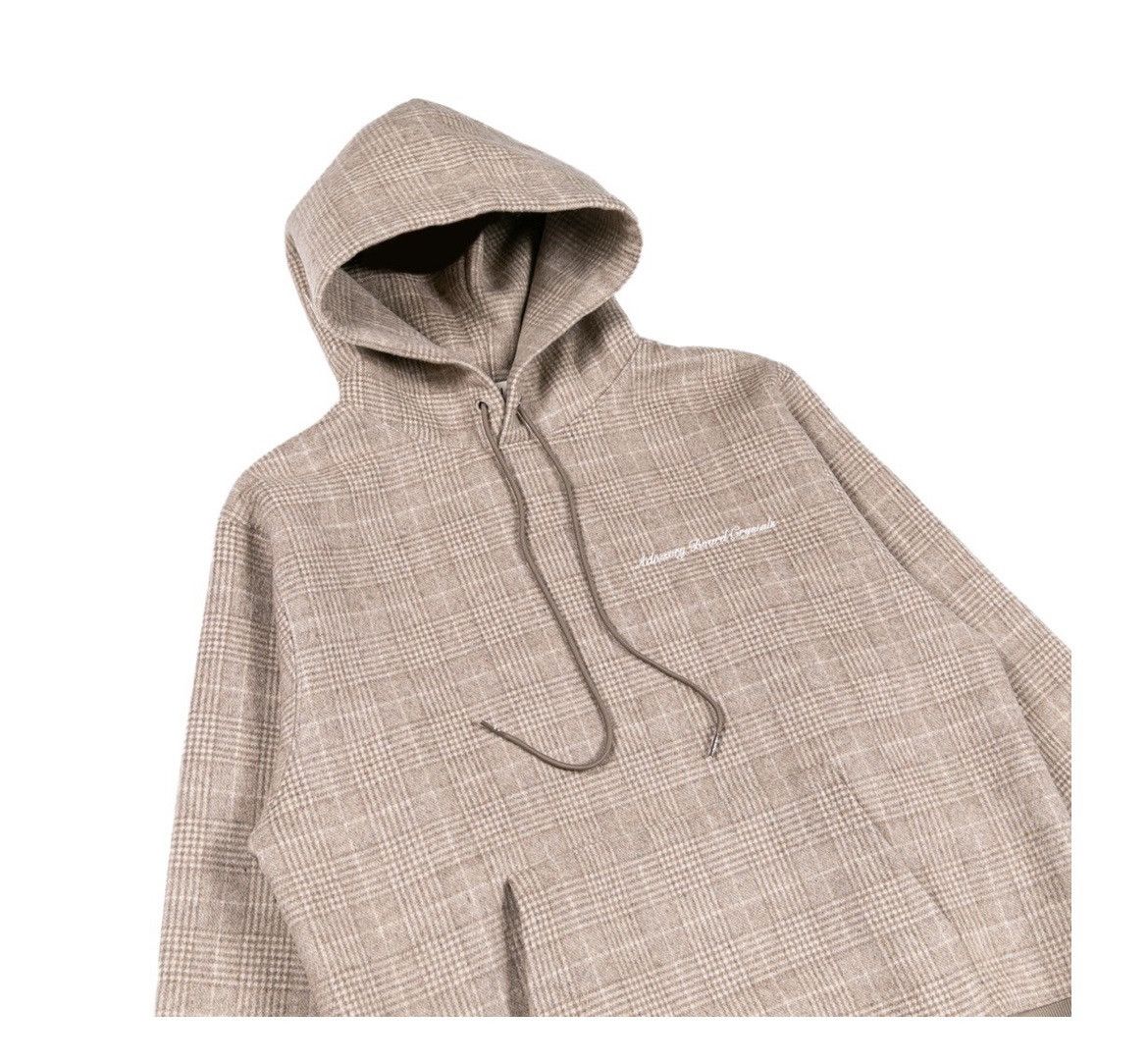 image of Advisory Board Crystals Abc. Double Faced Gallery Hoodie in Houndstooth, Men's (Size Medium)