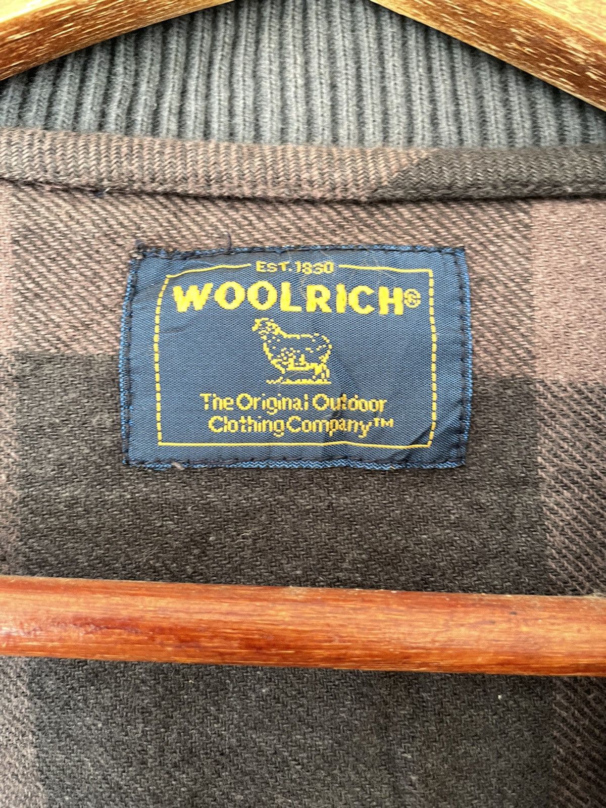 Woolrich Woolen Mills WOOLRICH TARTAN BUTTON UP JACKET Size US L / EU 52-54 / 3 - 5 Thumbnail