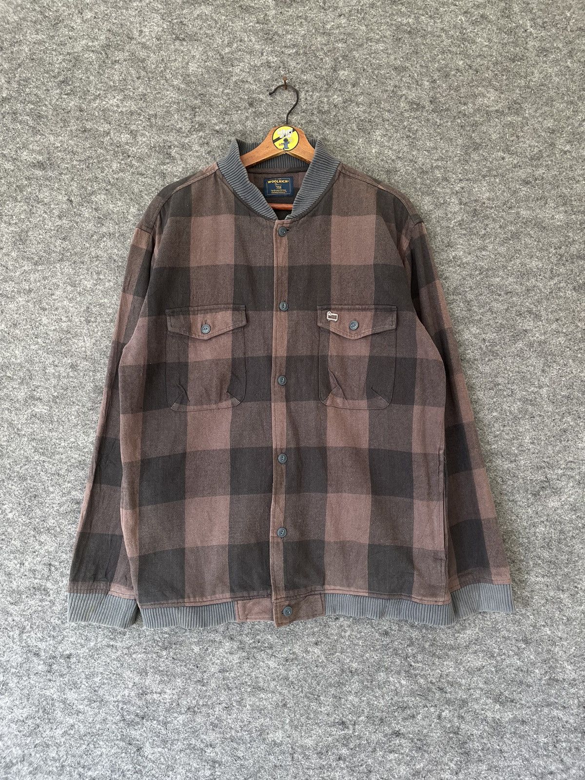Woolrich Woolen Mills WOOLRICH TARTAN BUTTON UP JACKET Size US L / EU 52-54 / 3 - 1 Thumbnail