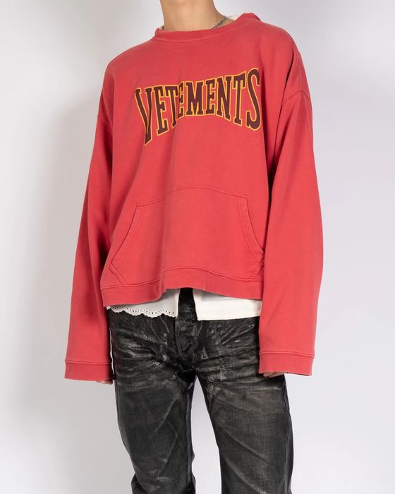 Vetements hoodie reversible hot sale