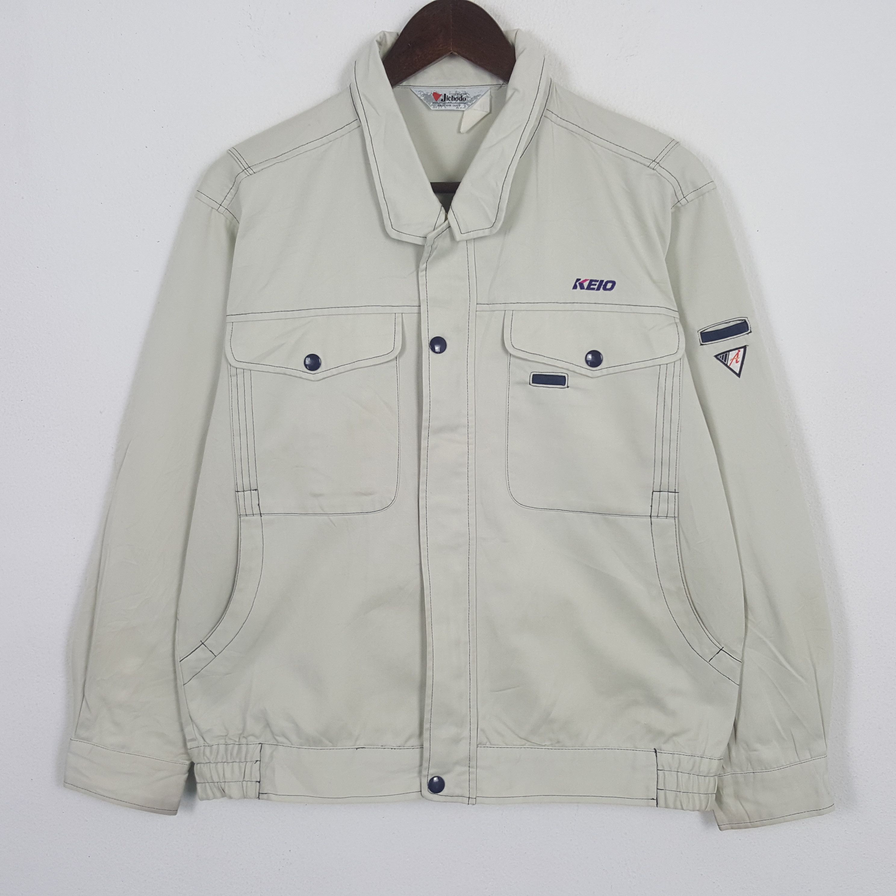 Japanese Brand × Uniform Wares × Vintage Vintage TRD Racing Development Custom Worker Zipper Jacket Size US M / EU 48-50 / 2 - 3 Thumbnail