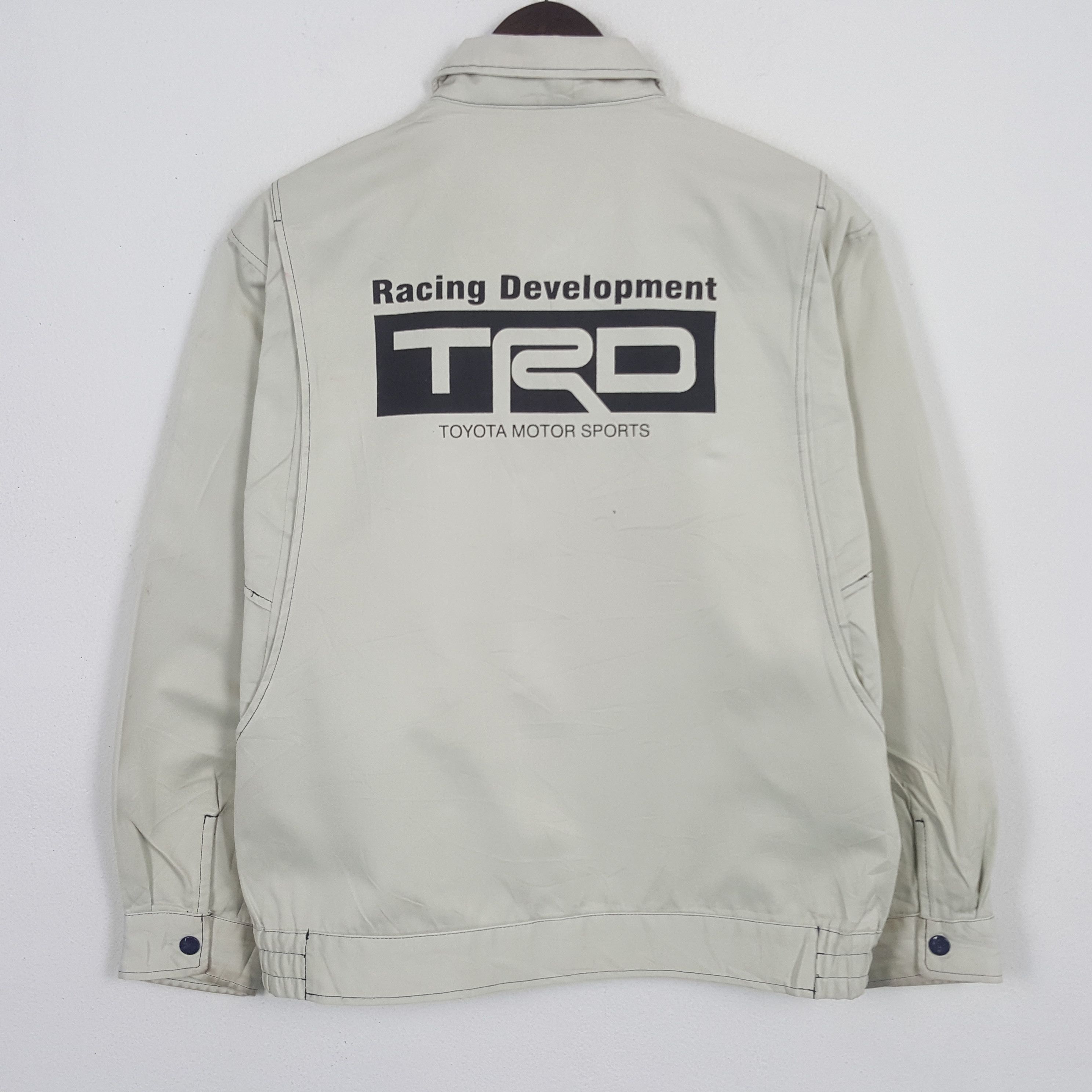 Japanese Brand × Uniform Wares × Vintage Vintage TRD Racing Development Custom Worker Zipper Jacket Size US M / EU 48-50 / 2 - 1 Thumbnail