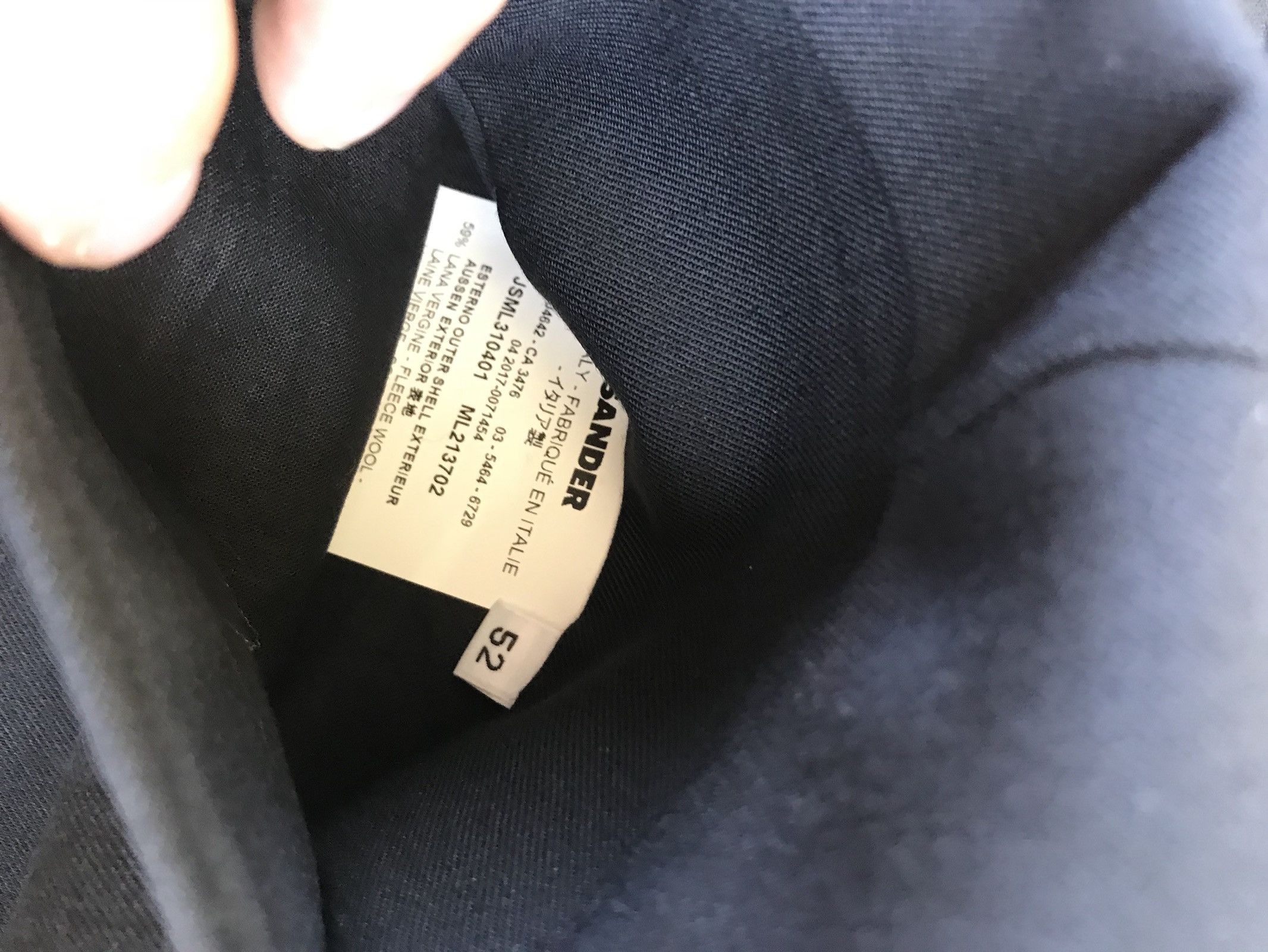 Jil Sander Luca S17 Dark Blue Slacks Size US 36 / EU 52 - 13 Thumbnail