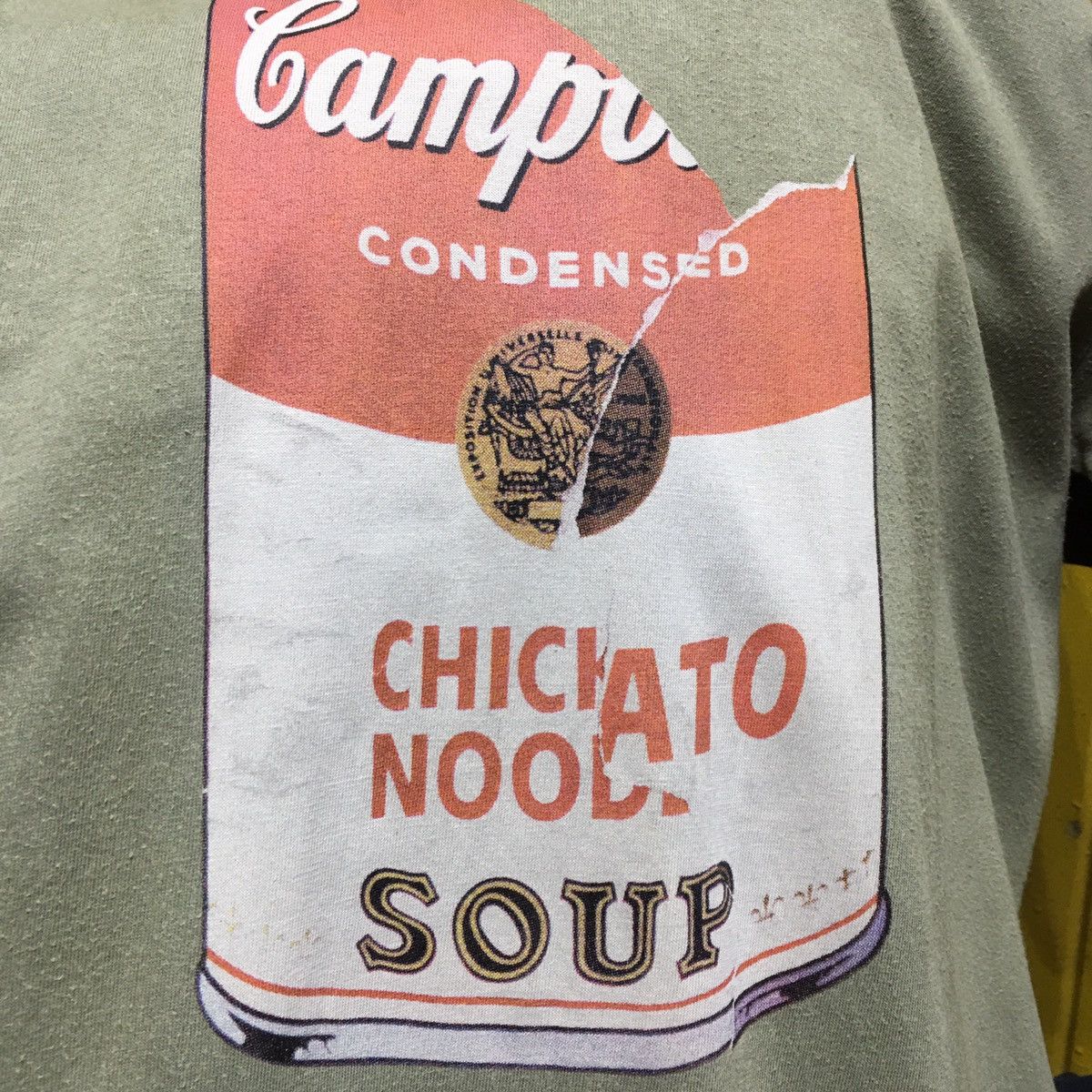 Andy Warhol Vintage Faded Y2K Andy Warhol ERD GRUNGE THRASHED TEE Size US L / EU 52-54 / 3 - 5 Thumbnail