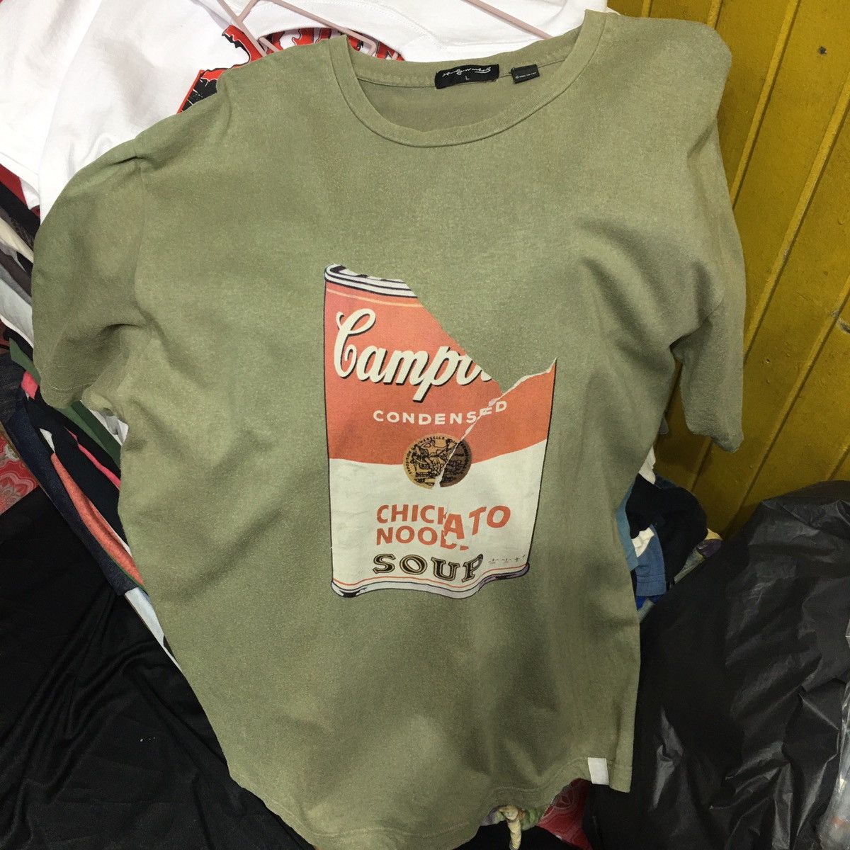 Andy Warhol Vintage Faded Y2K Andy Warhol ERD GRUNGE THRASHED TEE Size US L / EU 52-54 / 3 - 1 Thumbnail