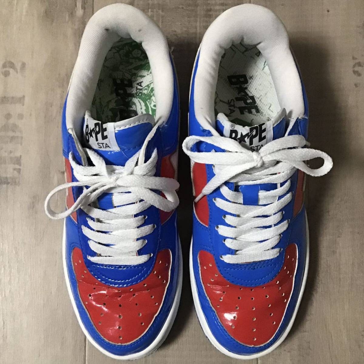 Bape × Marvel Comics 2005 Marvel comics Captain America BAPE STA sneakers APE Size US 8 / EU 41 - 4 Thumbnail