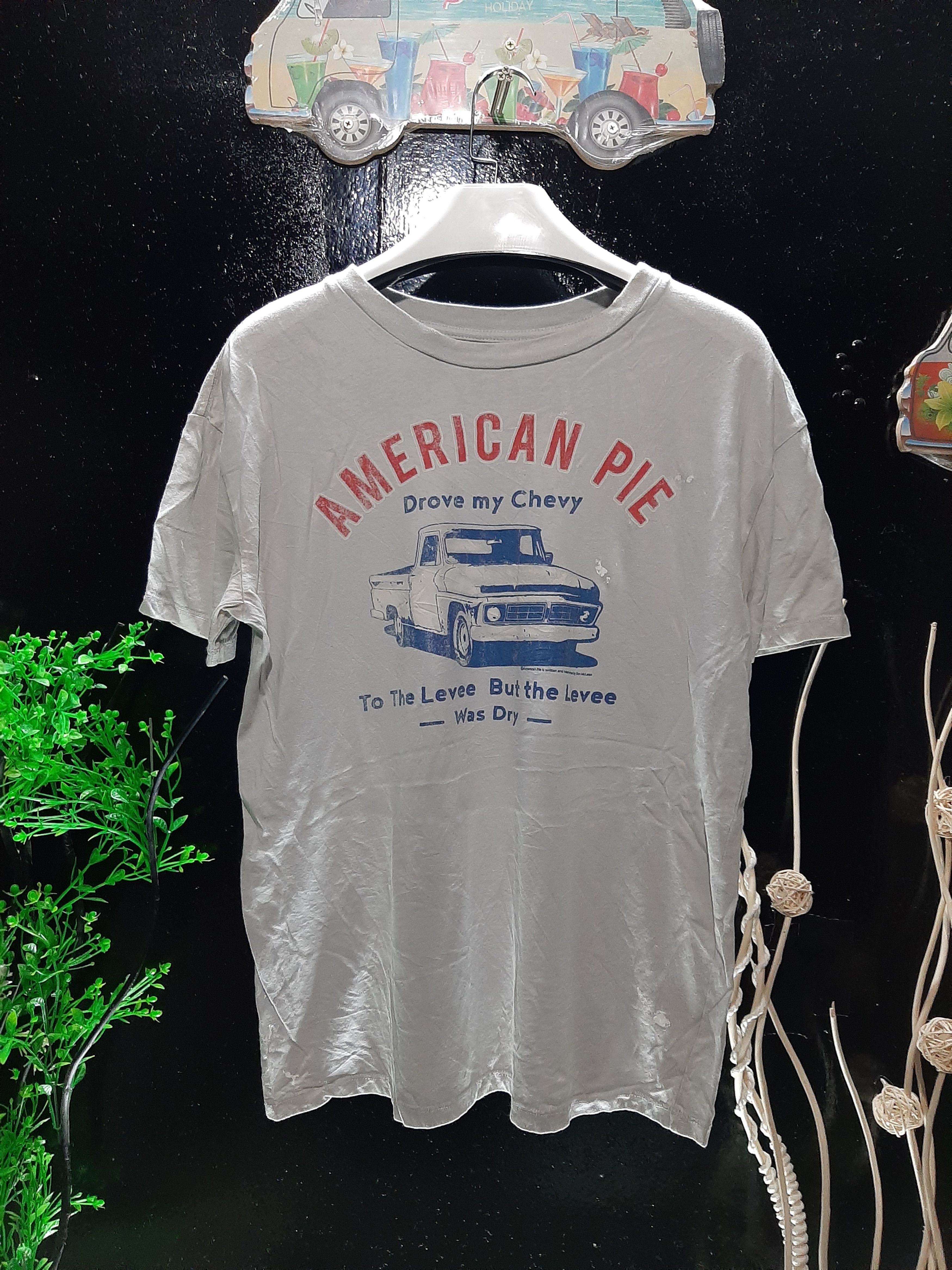Band Tees × Vintage AMERICAN PIE ALBUM DON MACLEAN t SHIRT Size US M / EU 48-50 / 2 - 1 Thumbnail