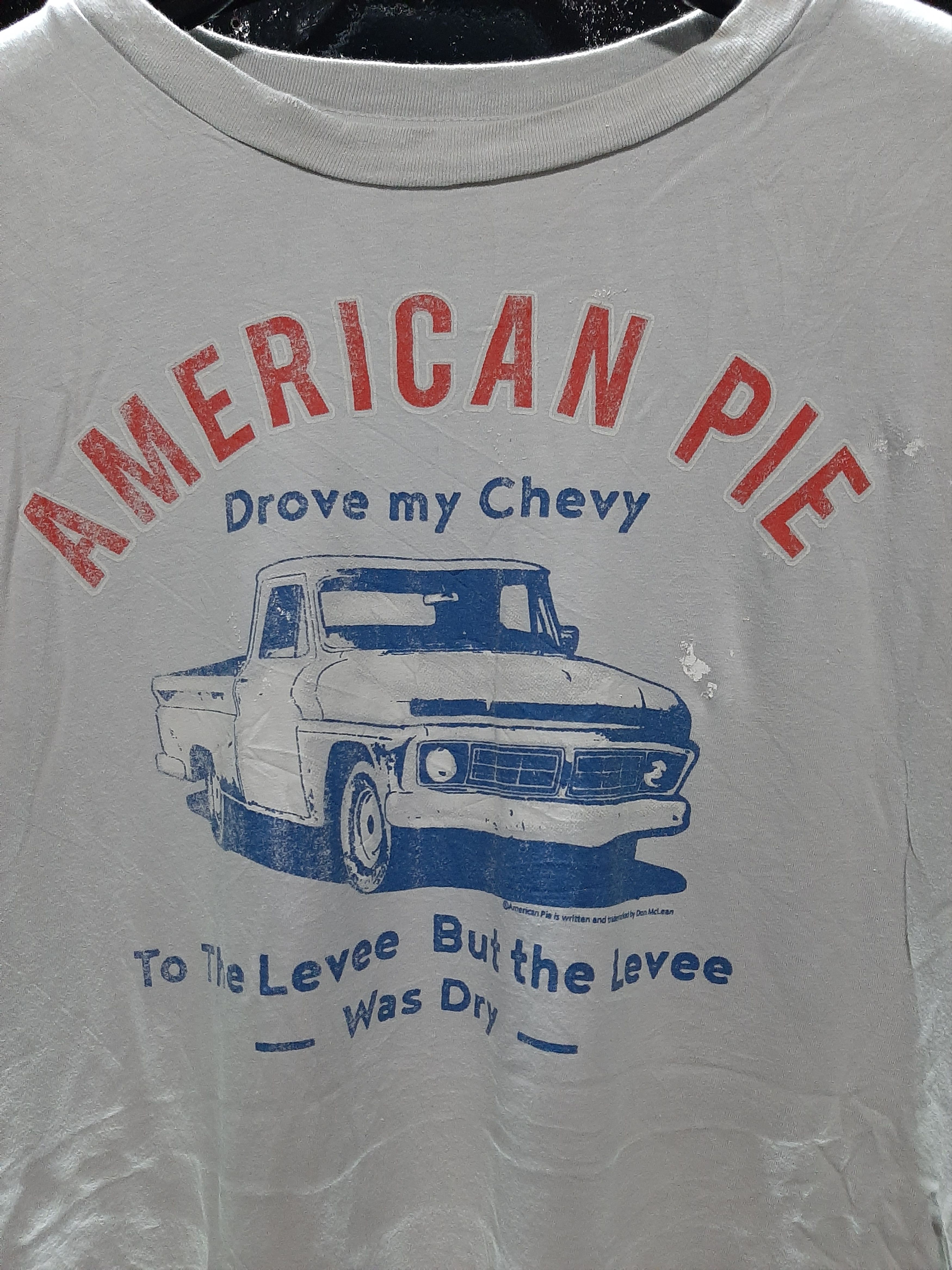 Band Tees × Vintage AMERICAN PIE ALBUM DON MACLEAN t SHIRT Size US M / EU 48-50 / 2 - 2 Thumbnail