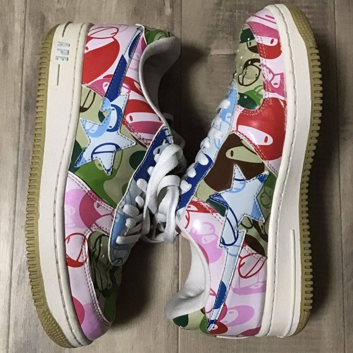 Bape 🔥NFS Limited🔥 Milo Multi Camo BAPE STA Sneaker APE Size US 7 / EU 40 - 3 Thumbnail