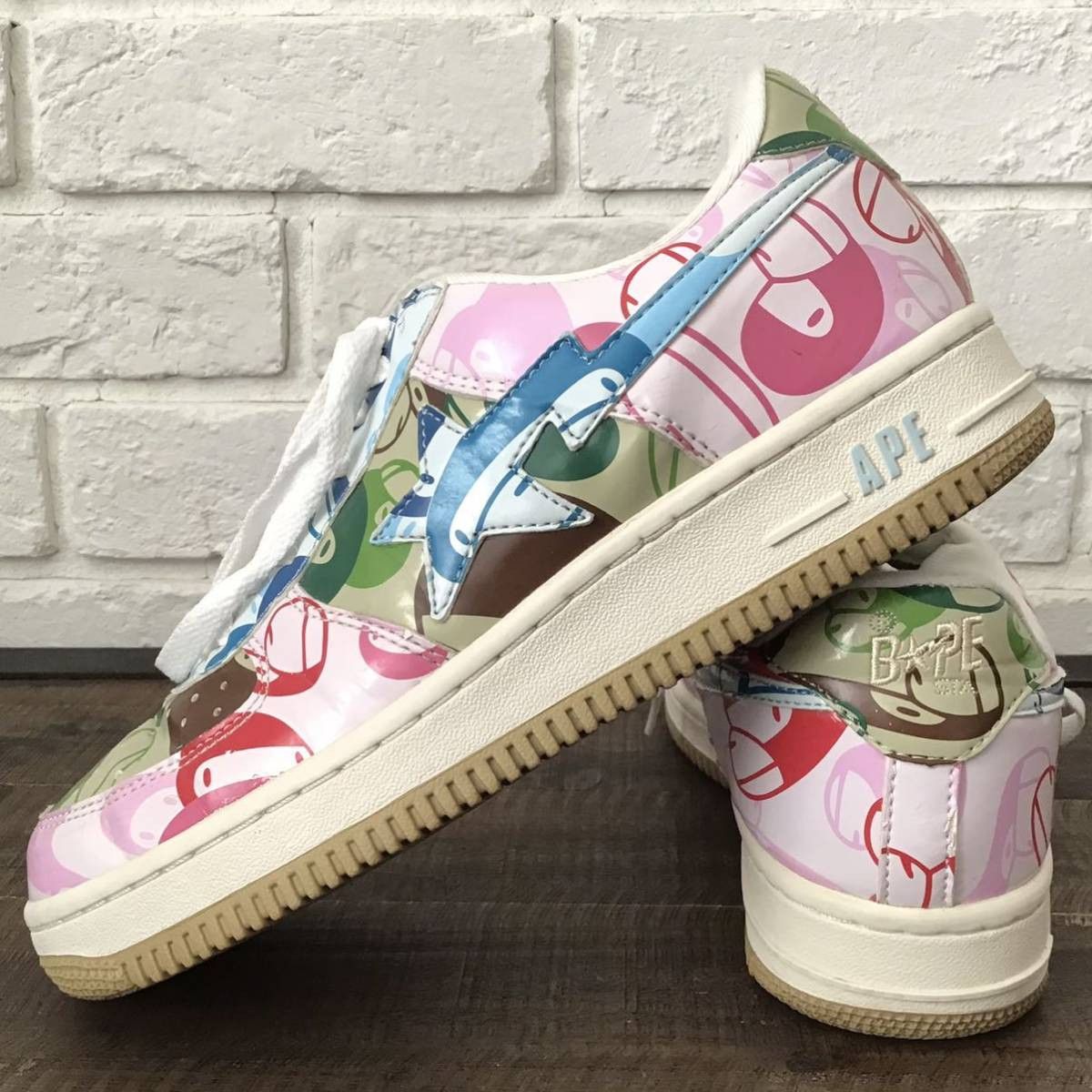 Bape 🔥NFS Limited🔥 Milo Multi Camo BAPE STA Sneaker APE Size US 7 / EU 40 - 1 Thumbnail