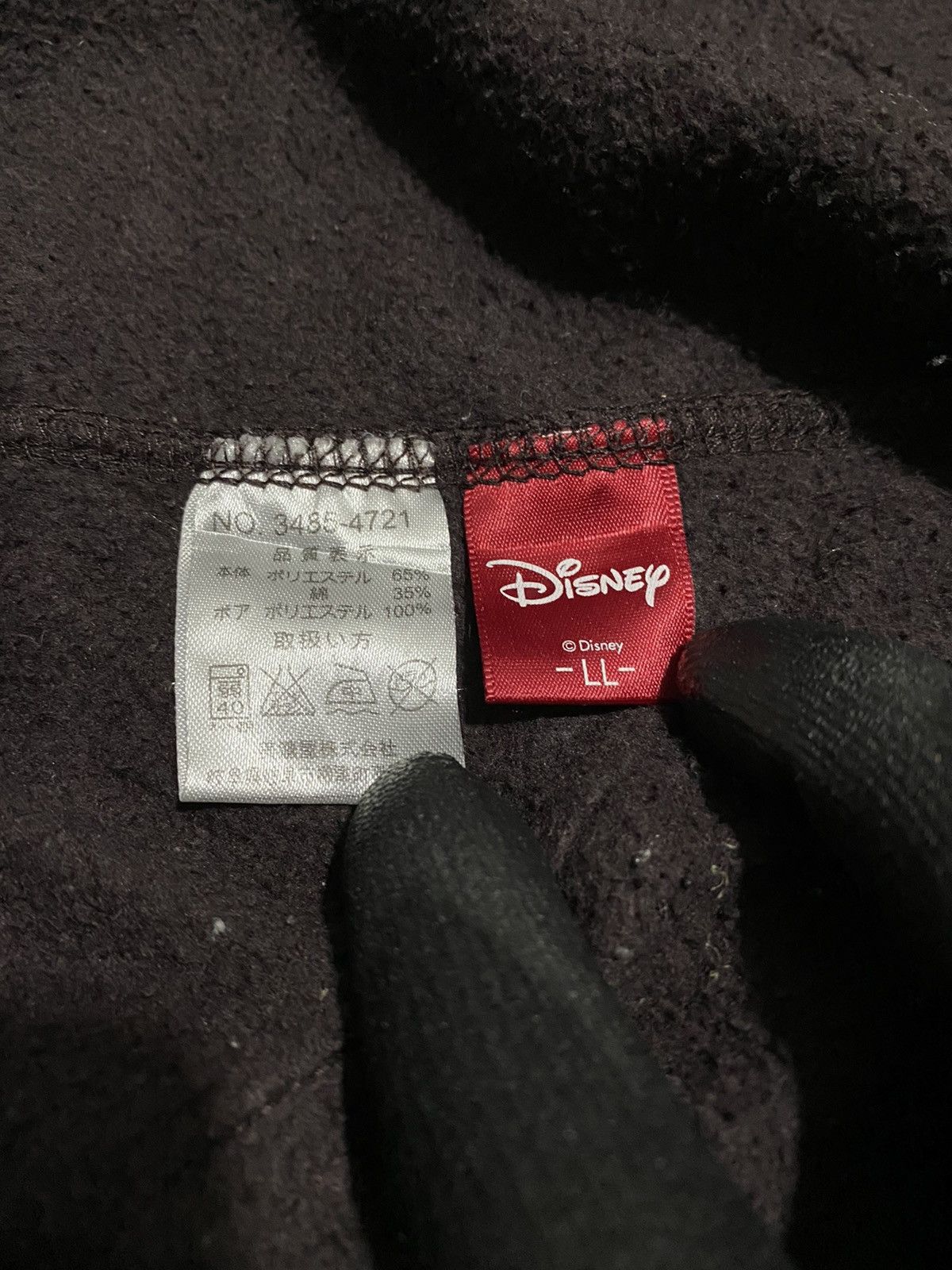 Disney Disney Sweatshirt Zipper With Hoodie Size US L / EU 52-54 / 3 - 12 Thumbnail