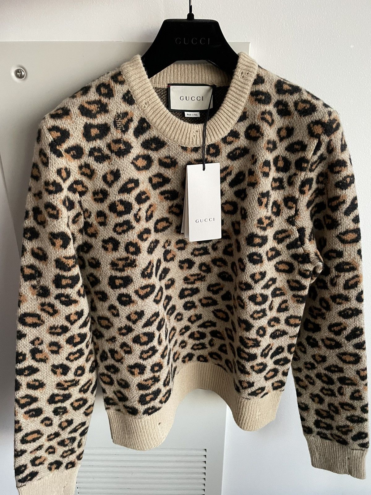 Gucci Rare $2,500 Brand New Super Runway Wool Jacquard Sweater Size US S / EU 44-46 / 1 - 4 Thumbnail