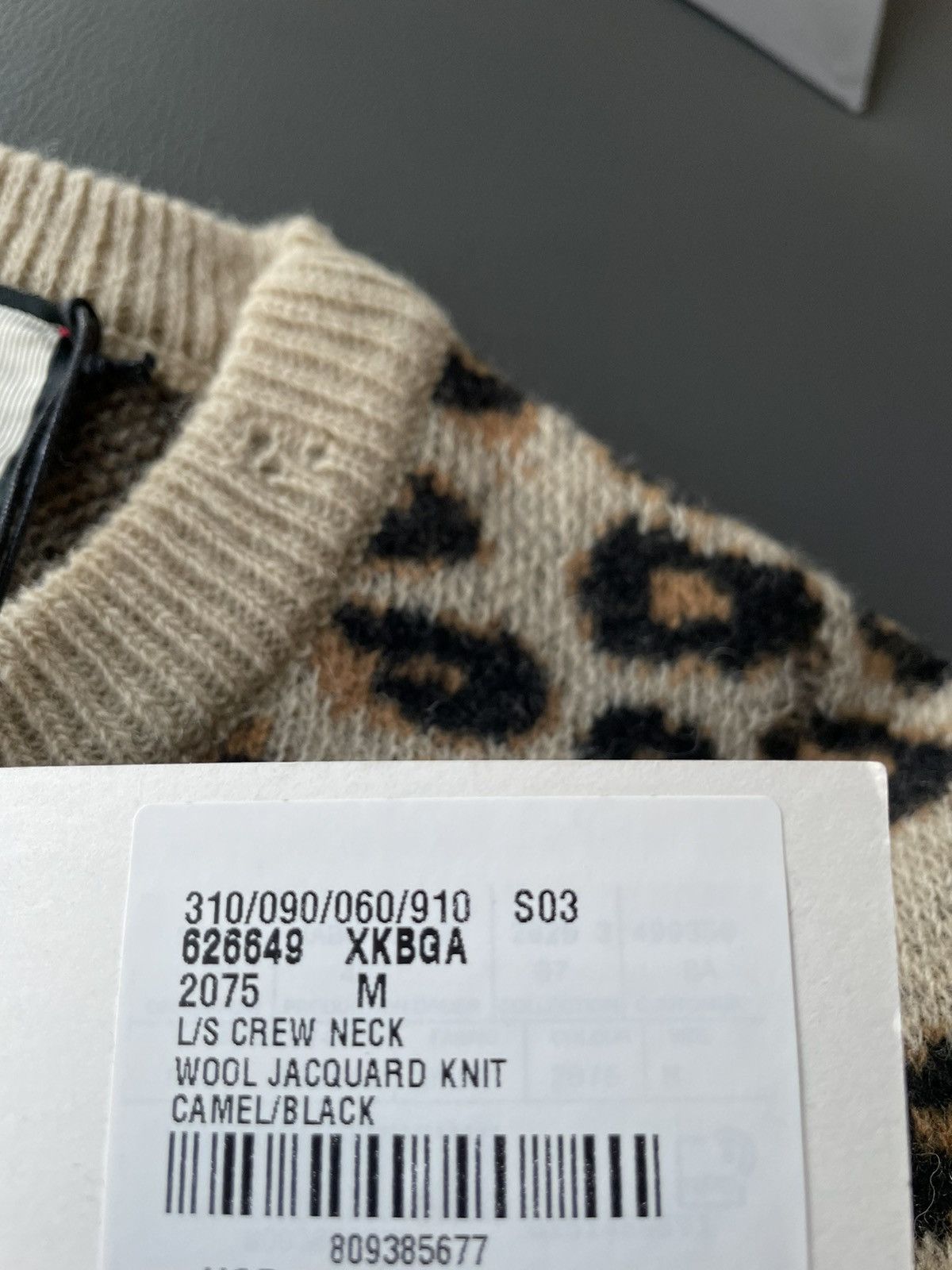 Gucci Rare $2,500 Brand New Super Runway Wool Jacquard Sweater Size US S / EU 44-46 / 1 - 14 Thumbnail