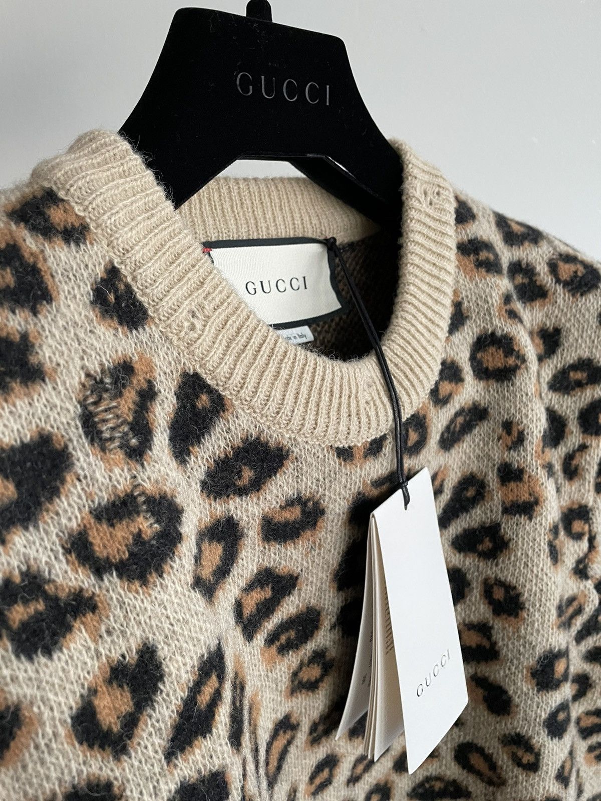 Gucci Rare $2,500 Brand New Super Runway Wool Jacquard Sweater Size US S / EU 44-46 / 1 - 5 Thumbnail