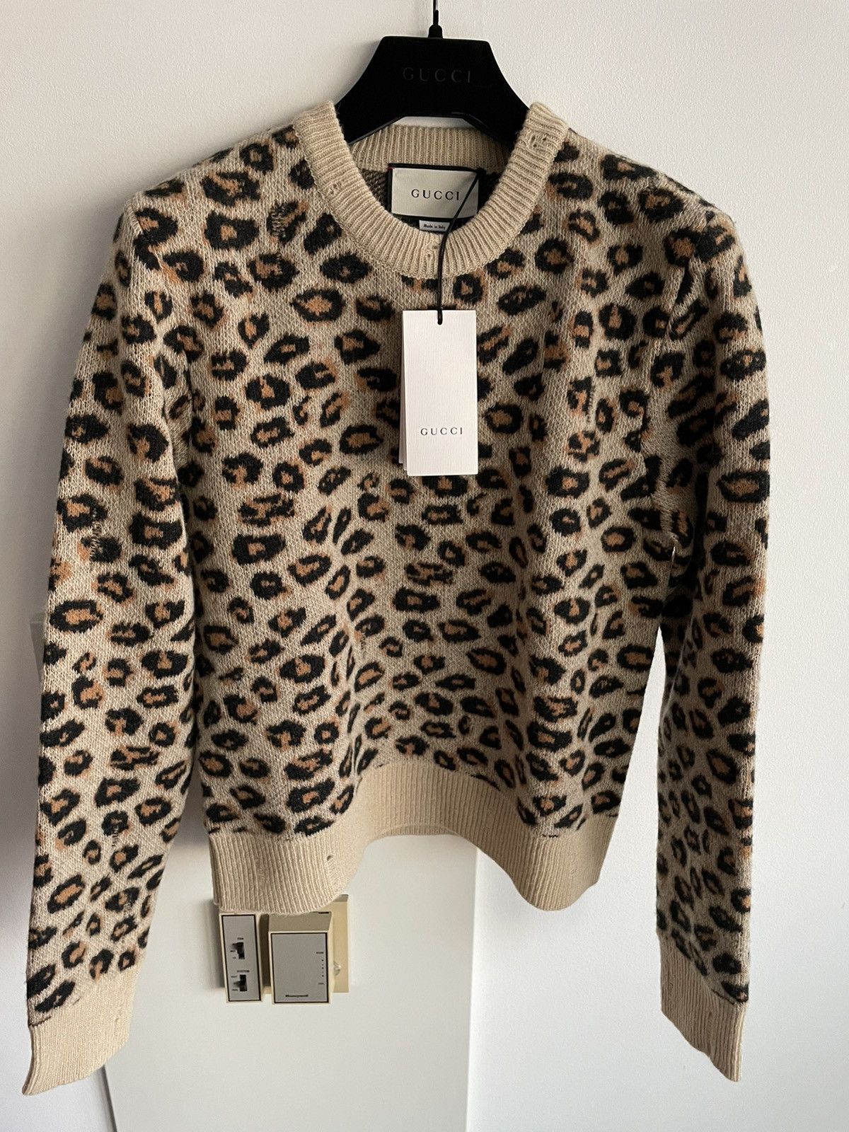 Gucci Rare $2,500 Brand New Super Runway Wool Jacquard Sweater Size US S / EU 44-46 / 1 - 18 Thumbnail