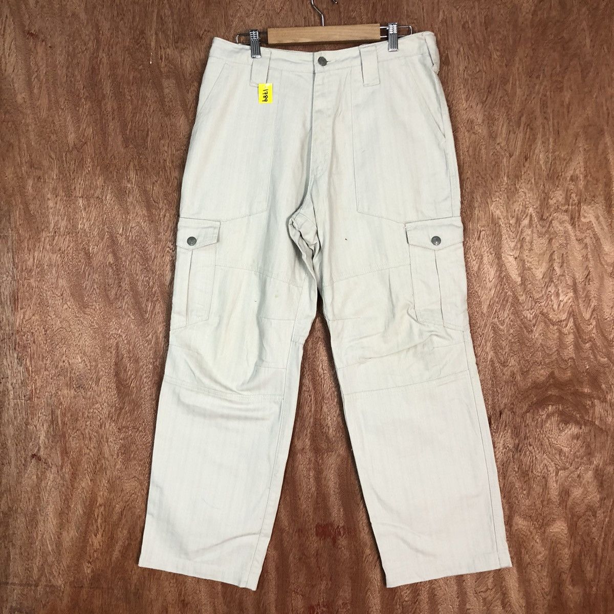 image of Japan White Vintage Multipocket Cargo Pants 1789, Men's (Size 30)