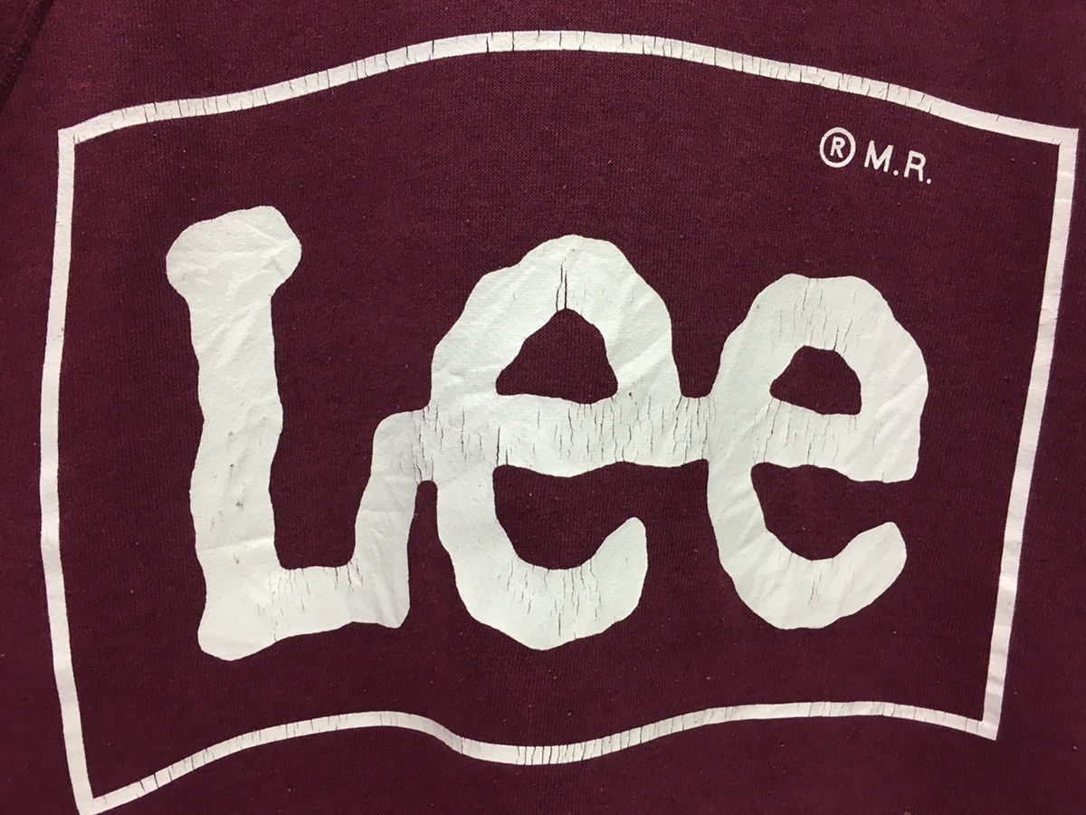 Lee × Vintage Vintage LEE Big Logo Spellout Sweatshirt Size US M / EU 48-50 / 2 - 3 Thumbnail