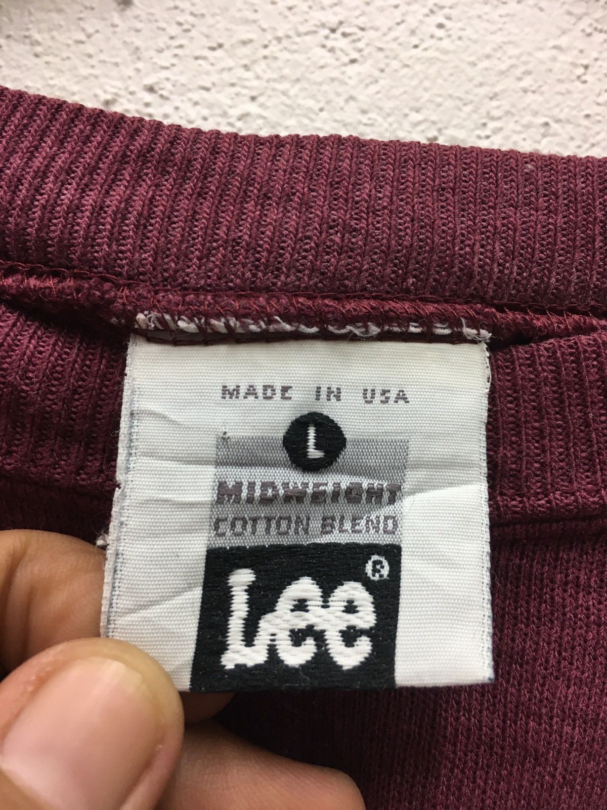 Lee × Vintage Vintage LEE Big Logo Spellout Sweatshirt Size US M / EU 48-50 / 2 - 7 Thumbnail