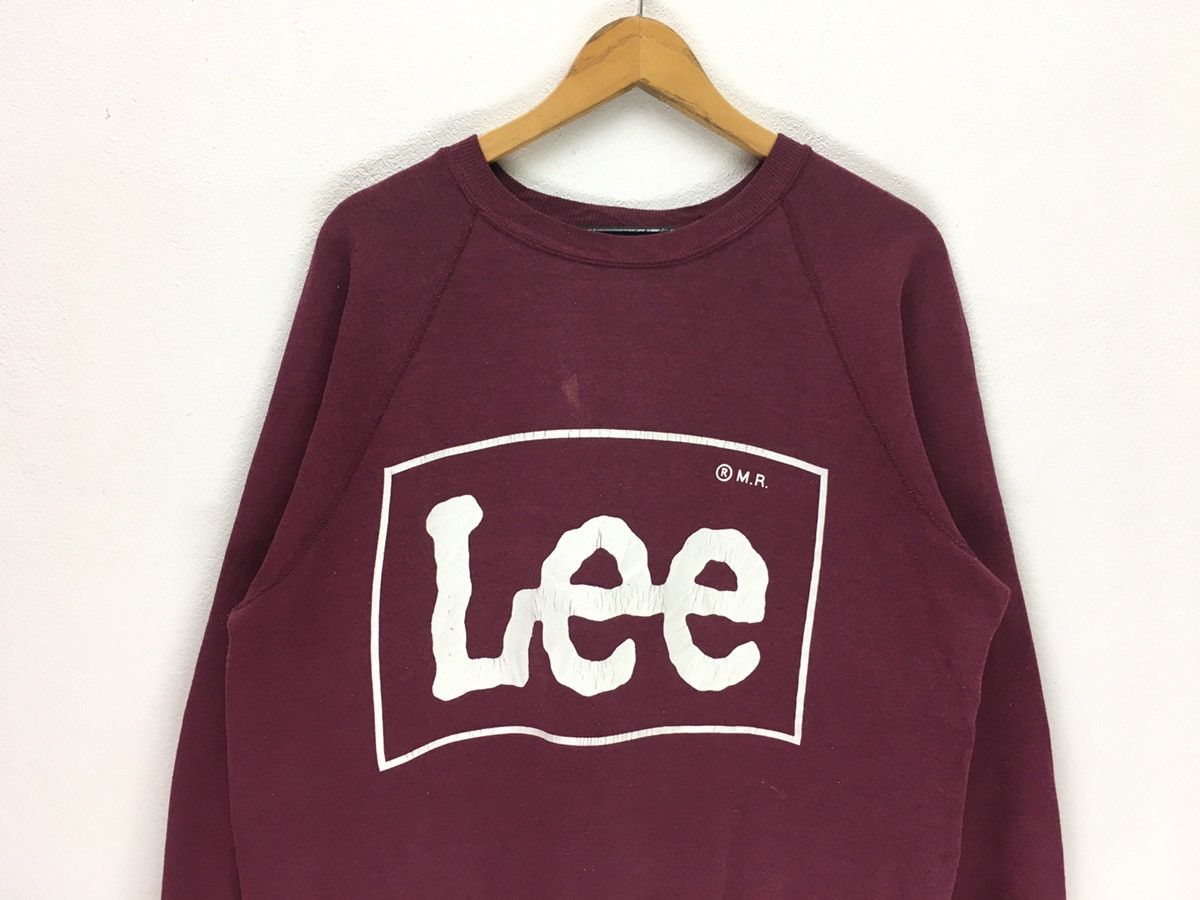 Lee × Vintage Vintage LEE Big Logo Spellout Sweatshirt Size US M / EU 48-50 / 2 - 2 Thumbnail