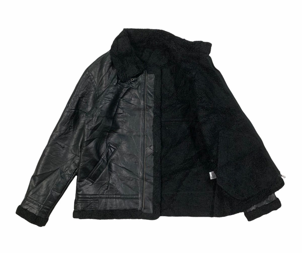 Japanese Brand 🇯🇵 GU Fake Leather Ryders Jacket Size US M / EU 48-50 / 2 - 4 Thumbnail