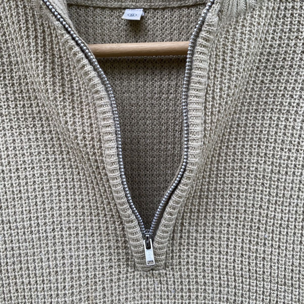 Uniqlo Vintage Uniqlo Japanese Brand Half Zip Knit Sweater Size US M / EU 48-50 / 2 - 4 Thumbnail