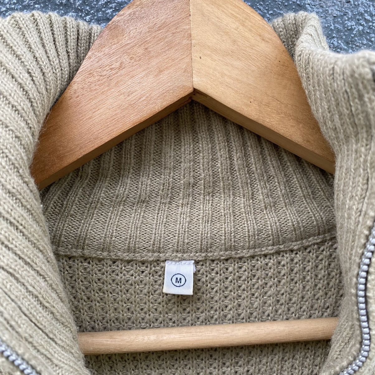Uniqlo Vintage Uniqlo Japanese Brand Half Zip Knit Sweater Size US M / EU 48-50 / 2 - 5 Thumbnail