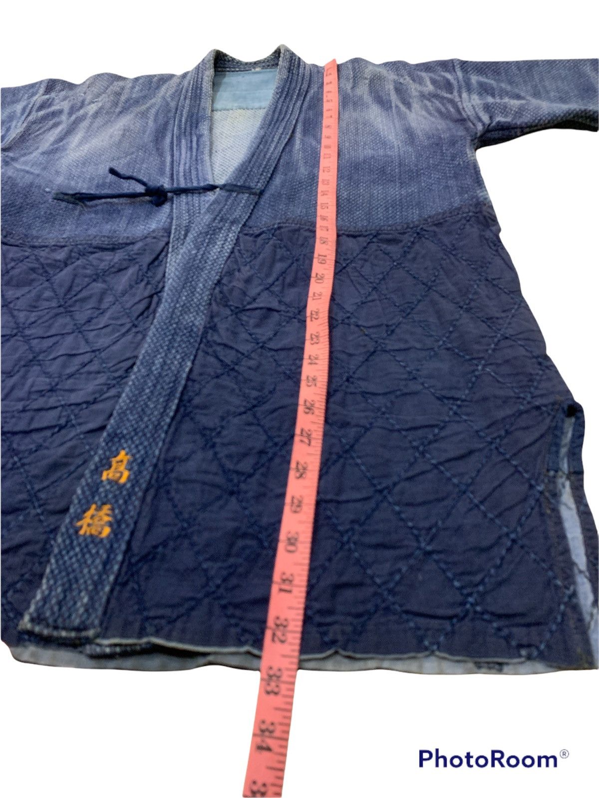 Indigo INDIGO SASHIKO STITCHES KENDO ERAS NORAGI JACKET RARE Size US M / EU 48-50 / 2 - 3 Thumbnail