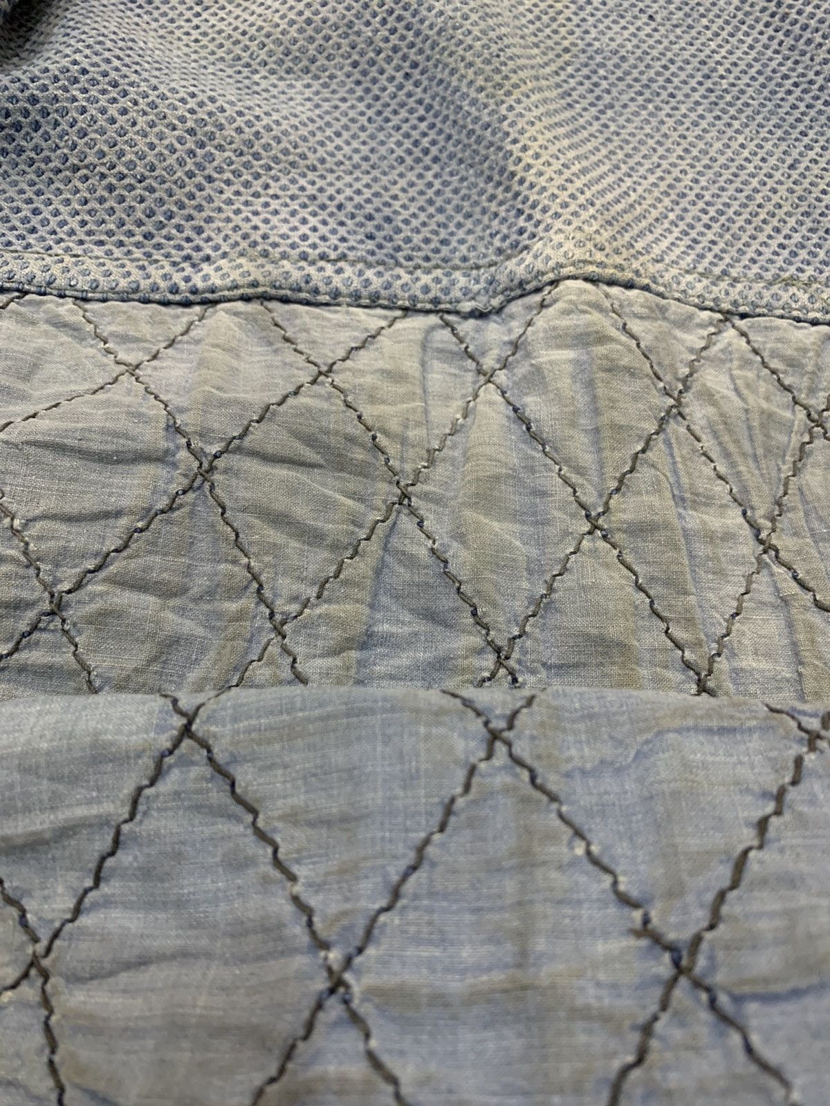 Indigo INDIGO SASHIKO STITCHES KENDO ERAS NORAGI JACKET RARE Size US M / EU 48-50 / 2 - 10 Thumbnail