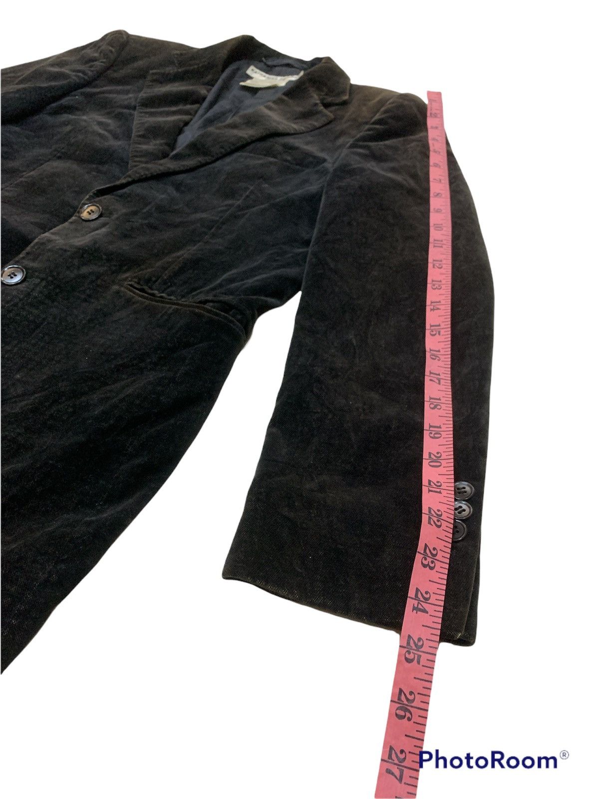 Katharine Hamnett London × Vintage VINTAGE KATHARINE HAMNETT LONDON SUEDE BLAZER COAT JACKET Size 38R - 4 Thumbnail