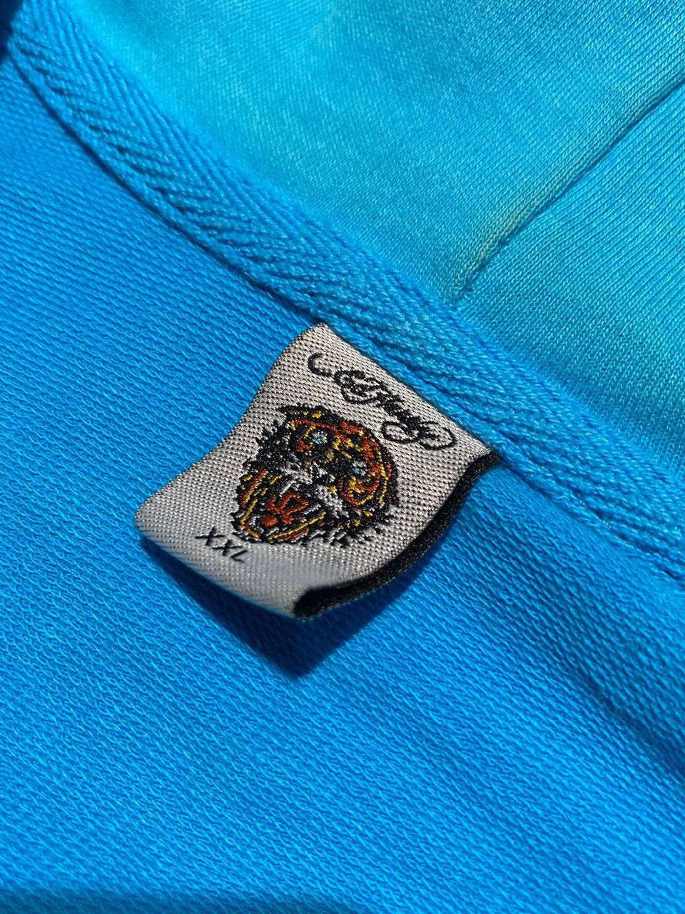 Ed Hardy Vintage Ed Hardy Hoodie Full Zip Rhinestones Y2K Japan Size M / US 6-8 / IT 42-44 - 7 Thumbnail