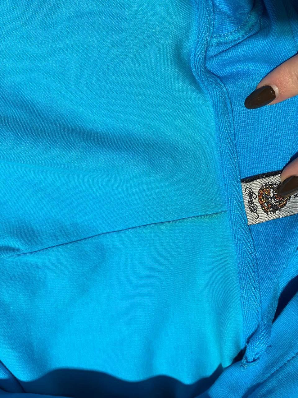 Ed Hardy Vintage Ed Hardy Hoodie Full Zip Rhinestones Y2K Japan Size M / US 6-8 / IT 42-44 - 12 Thumbnail