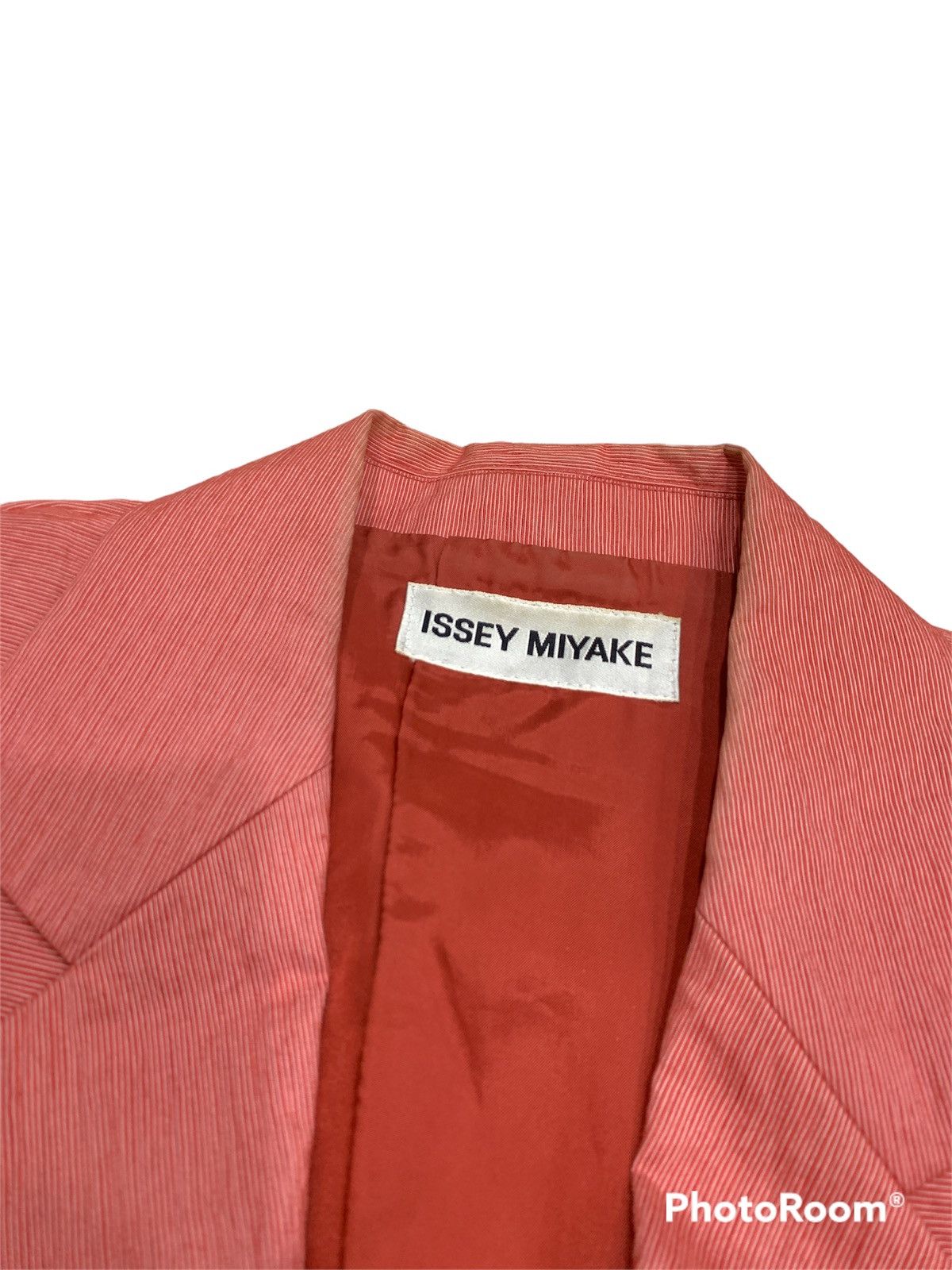 Issey Miyake × Vintage VINTAGE ISSEY MIYAKE CRUMPLE STYLE BLAZER COAT Size US S / EU 44-46 / 1 - 6 Thumbnail