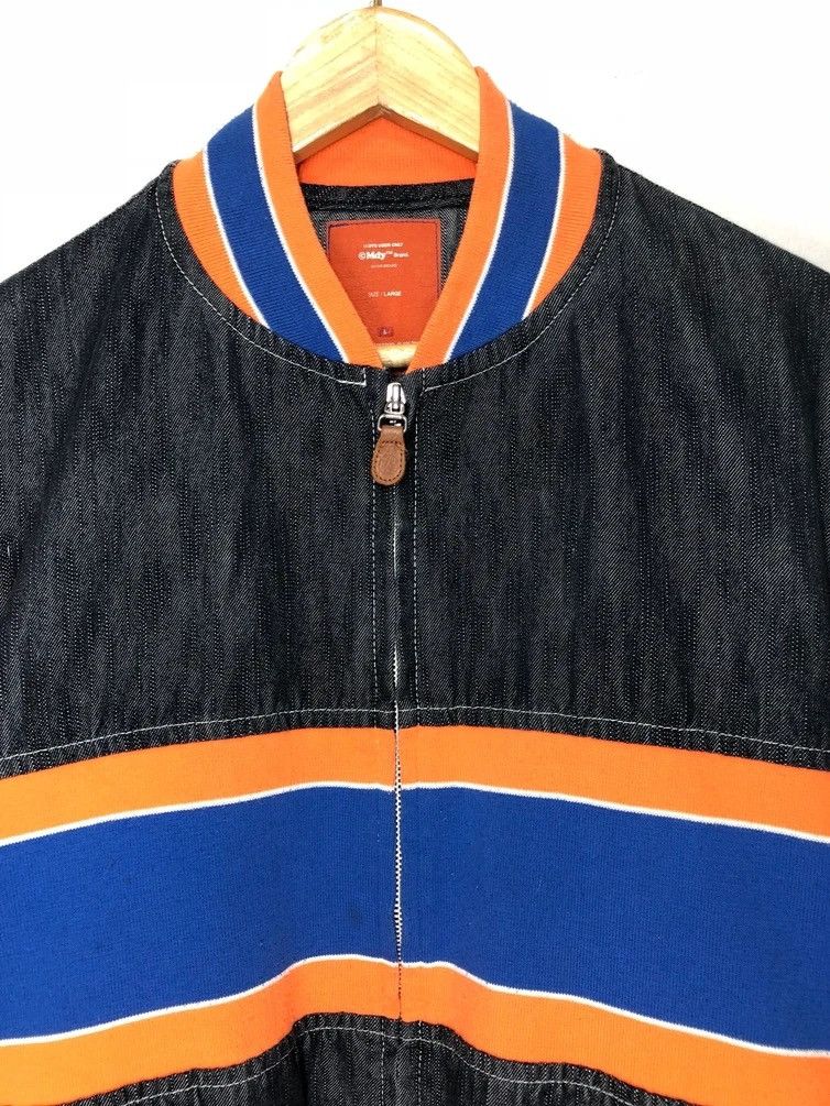 Hiroshi Fujiwara × Japanese Brand × MasterPiece 🇯🇵 MACKDADDY Denim Stripes Vintage Jacket Size US L / EU 52-54 / 3 - 4 Thumbnail