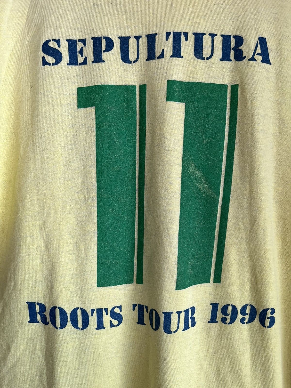 Vintage SEPULTURA TOUR 1996 Brasil ft42
