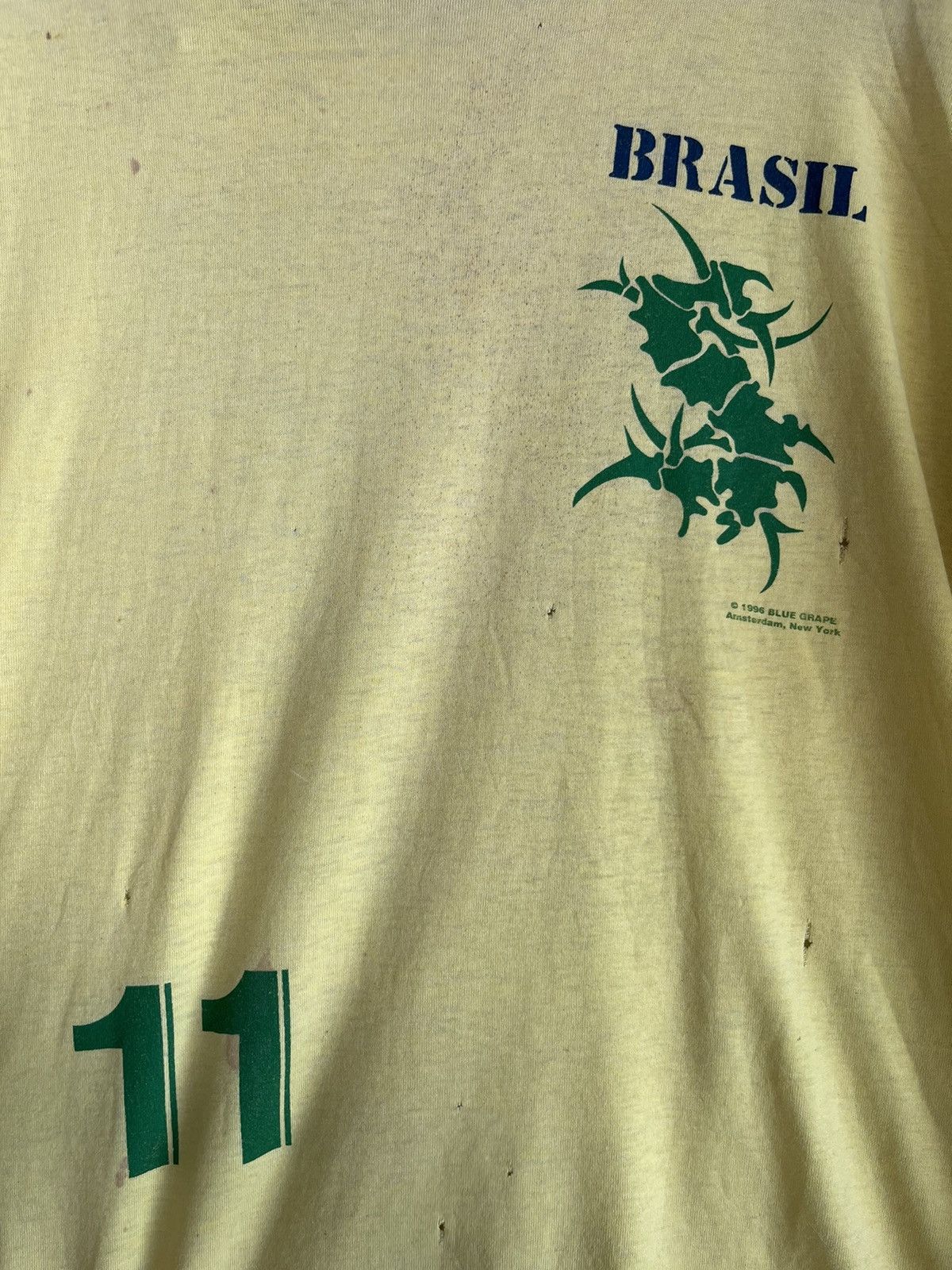Band Tees × Vintage Vintage SEPULTURA TOUR 1996 Brasil ft42 Size US L / EU 52-54 / 3 - 4 Thumbnail