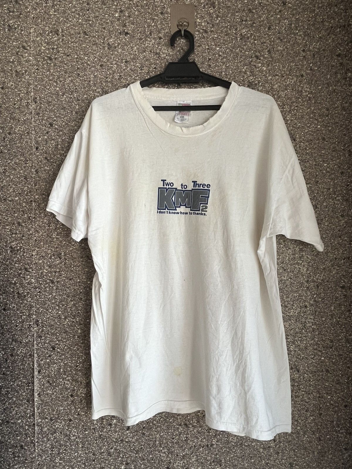 image of Vintage Kmf Ft42 in White, Men's (Size XL)