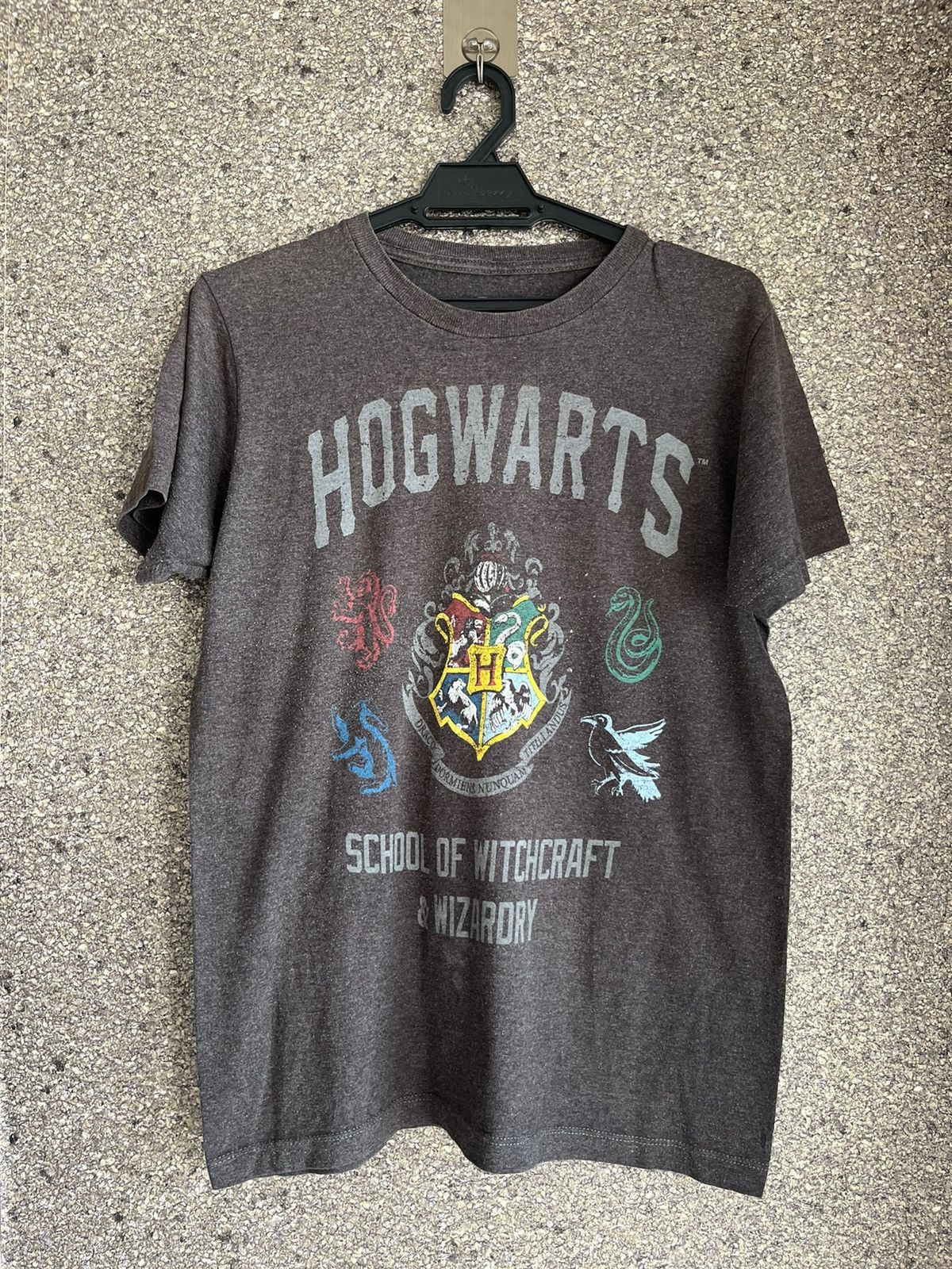 image of Vintage Hogwarts Ft42 in Brown, Men's (Size Small)