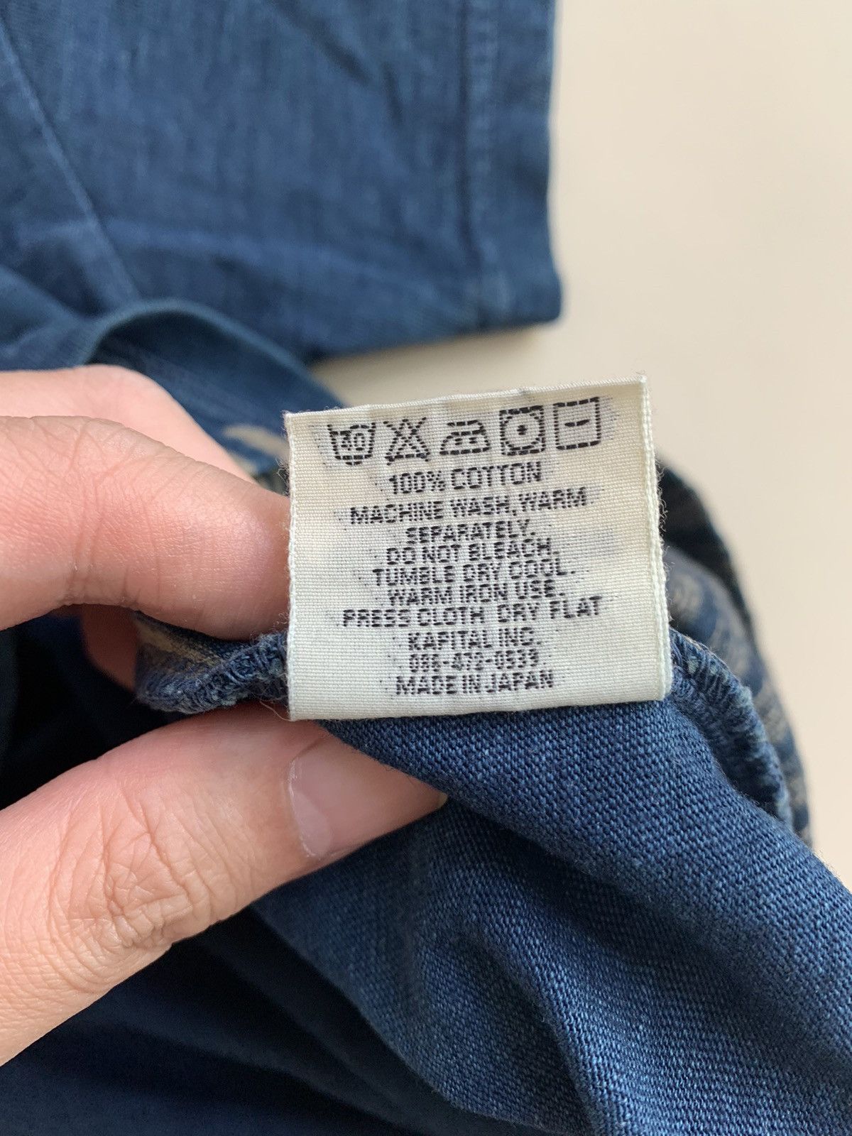 Kapital Kapital Boro Shirt sz 2 Size US M / EU 48-50 / 2 - 6 Thumbnail