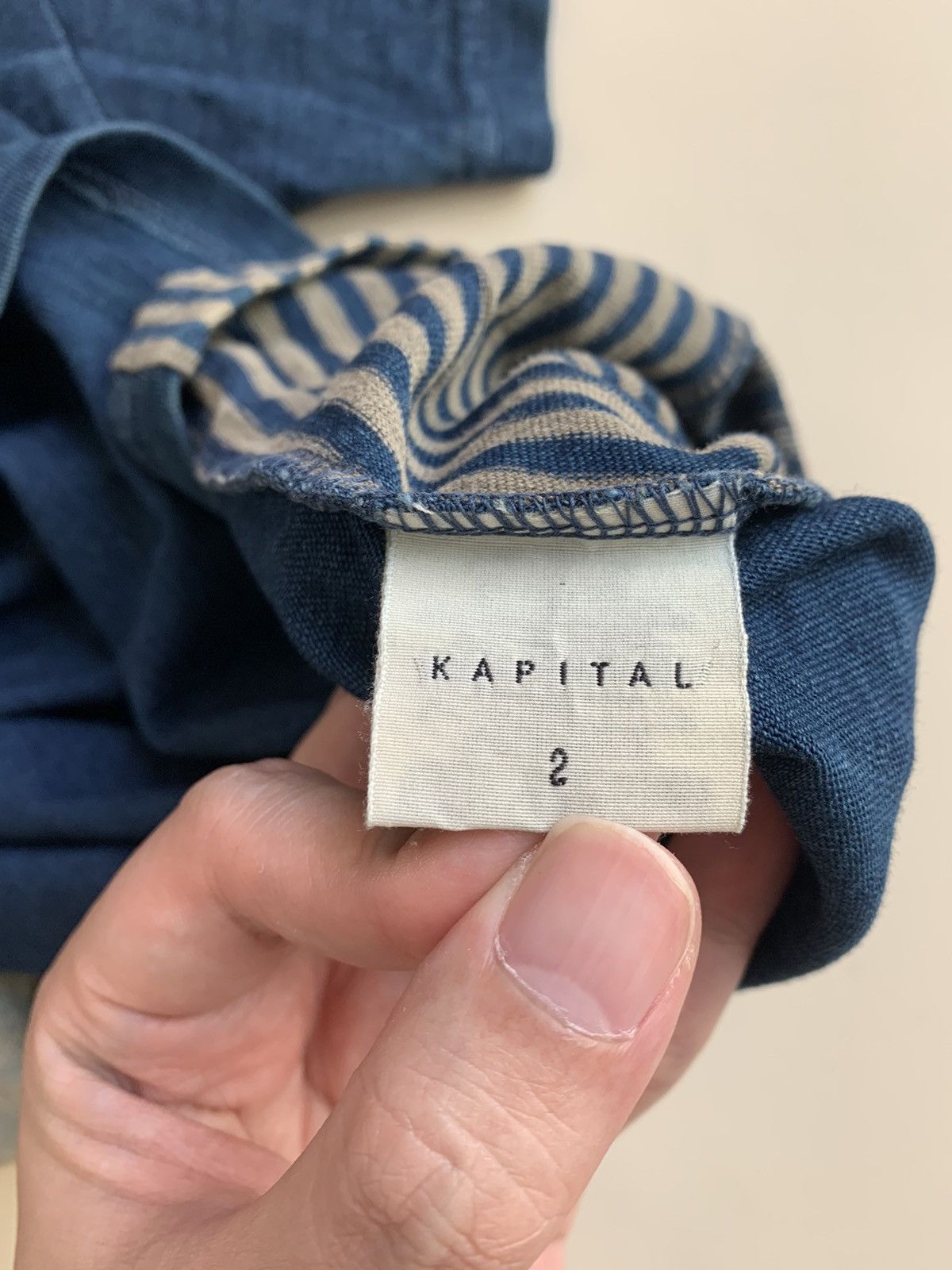 Kapital Kapital Boro Shirt sz 2 Size US M / EU 48-50 / 2 - 5 Thumbnail