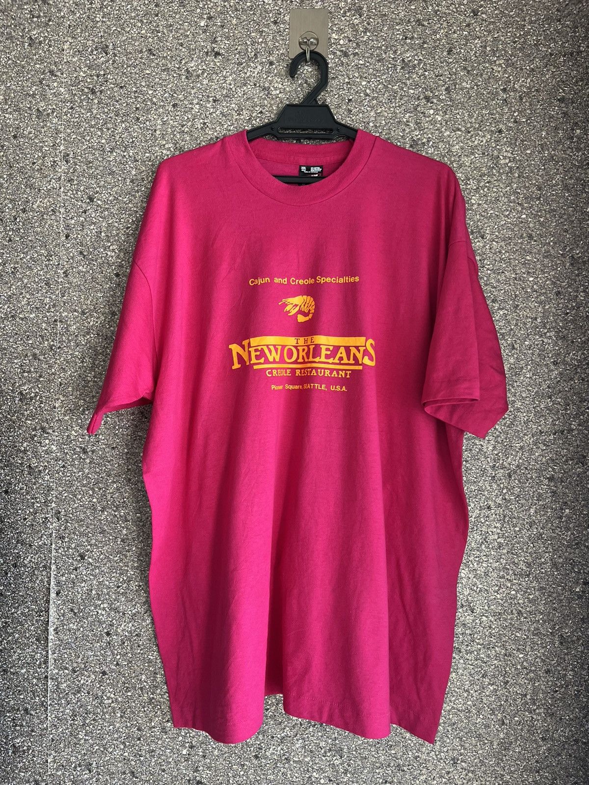 image of Vintage The New Orleans Ft42 in Pink, Men's (Size 2XL)