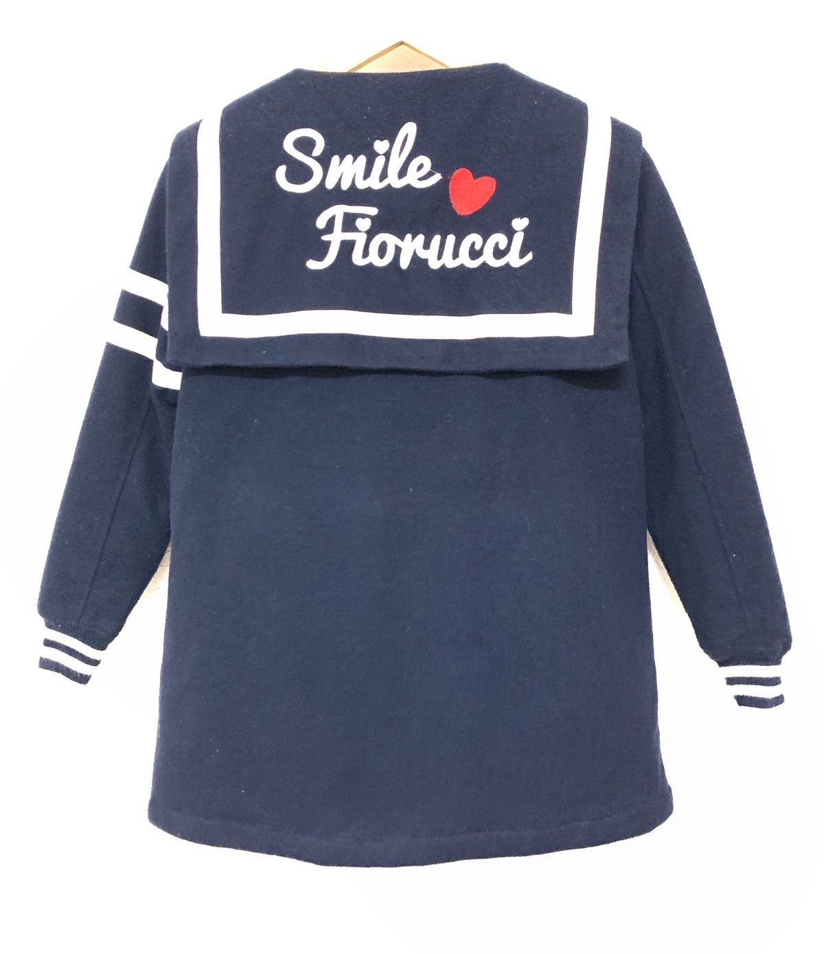 Designer × Fiorucci × Vintage RARE‼️ Fiorucci Vintage Wool Sailor Jacket kids Size US S / EU 44-46 / 1 - 1 Thumbnail