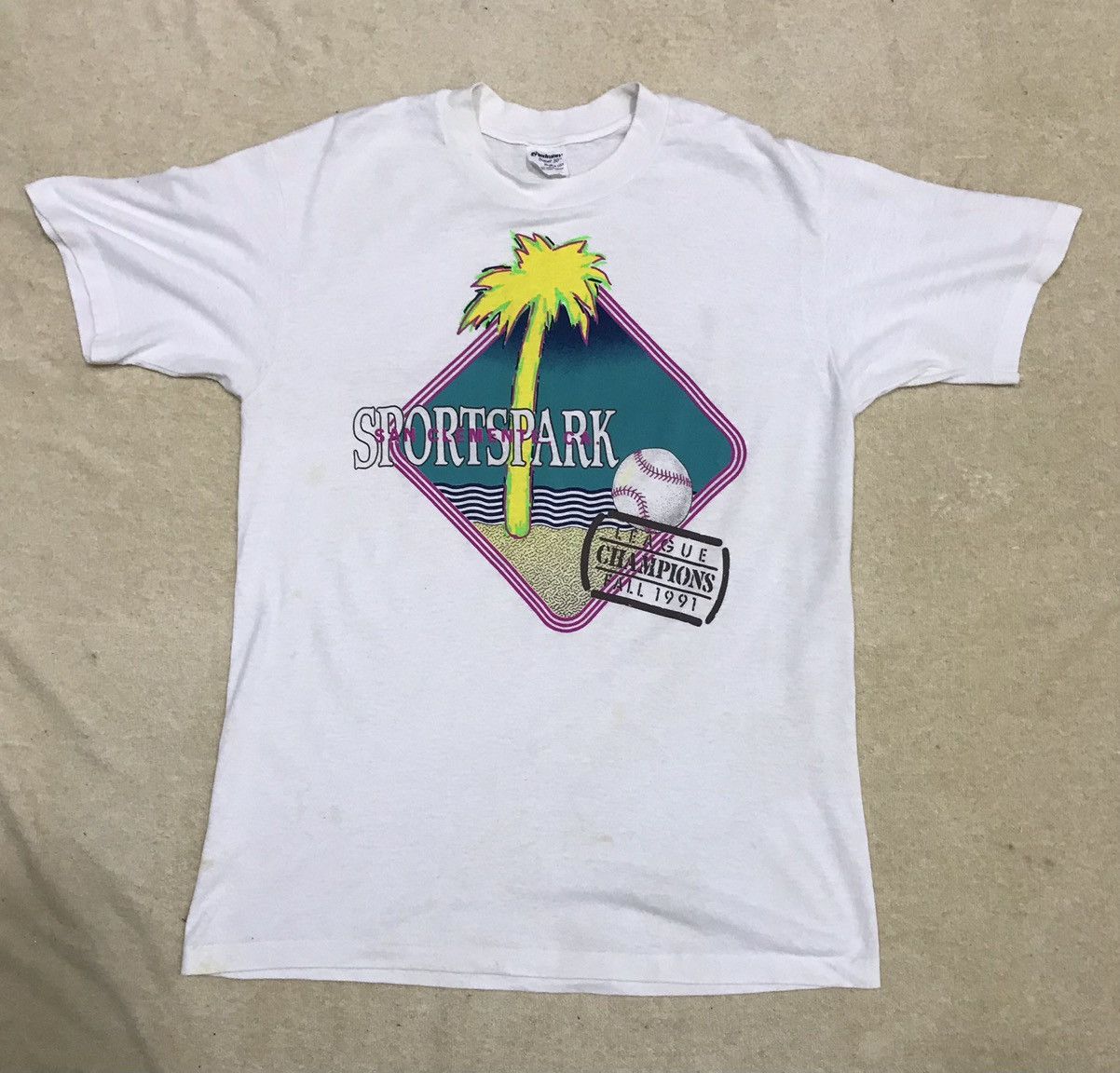 Vintage Sportspark clemente league champion fall 1991