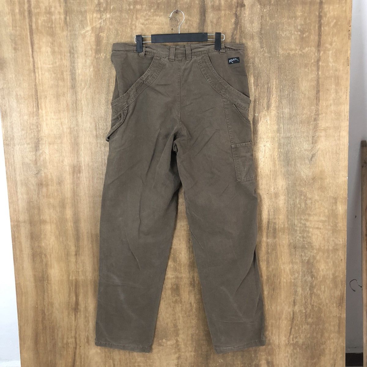 image of Rokx Brown Multipocket Tactical Cargo Pants 070, Men's (Size 34)