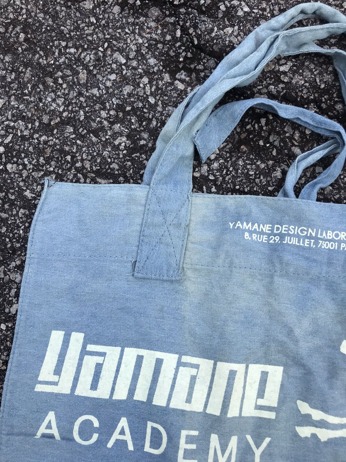 Evisu Vintage YAMANE Academy Full Printed Tote Bag Size ONE SIZE - 5 Thumbnail