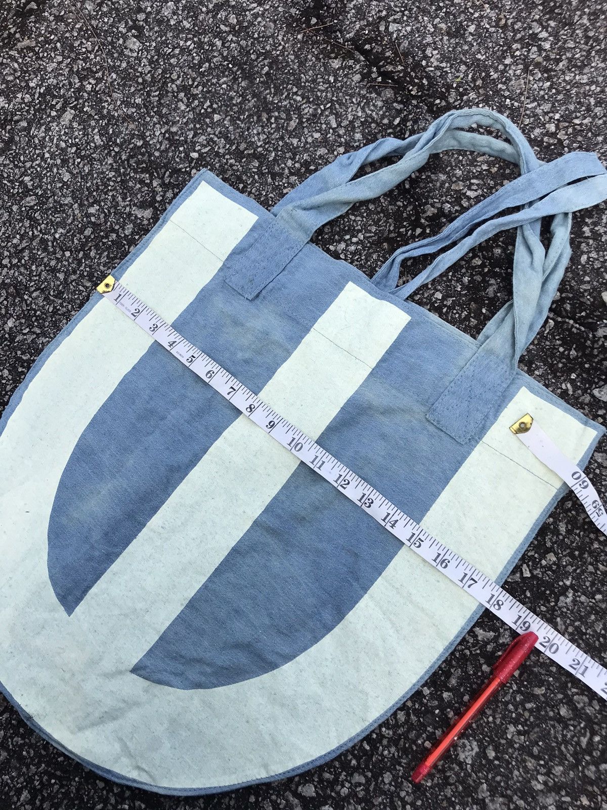 Evisu Vintage YAMANE Academy Full Printed Tote Bag Size ONE SIZE - 18 Thumbnail