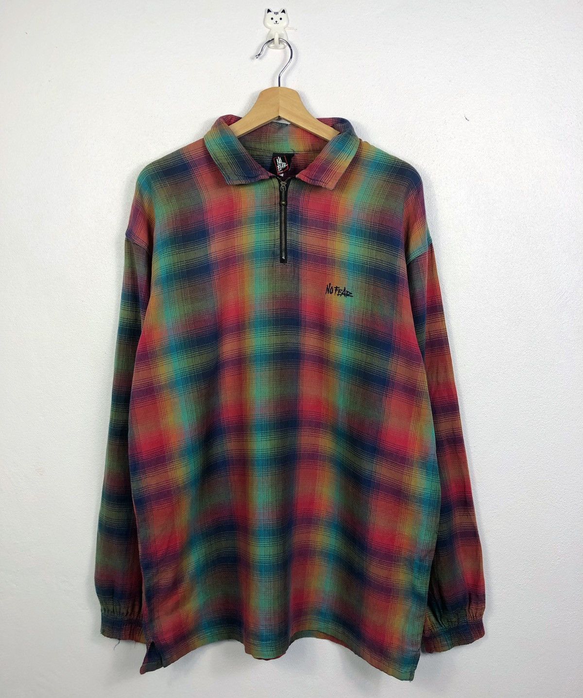No Fear Rare Vintage No Fear Tops Made in USA Size US L / EU 52-54 / 3 - 1 Thumbnail